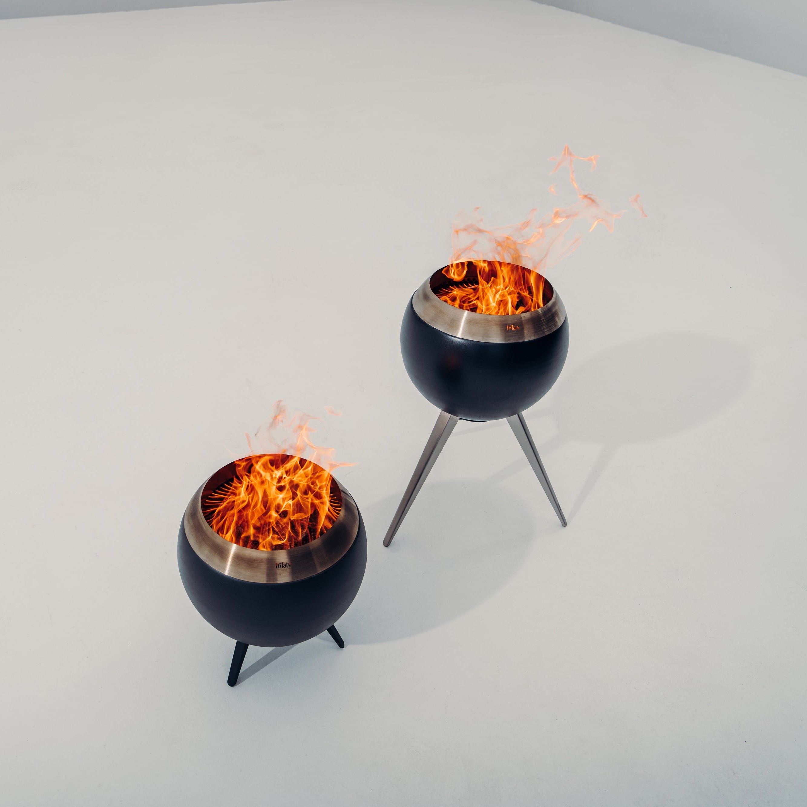 MOON 45 Vuurkorf Laag Zilver Höfats