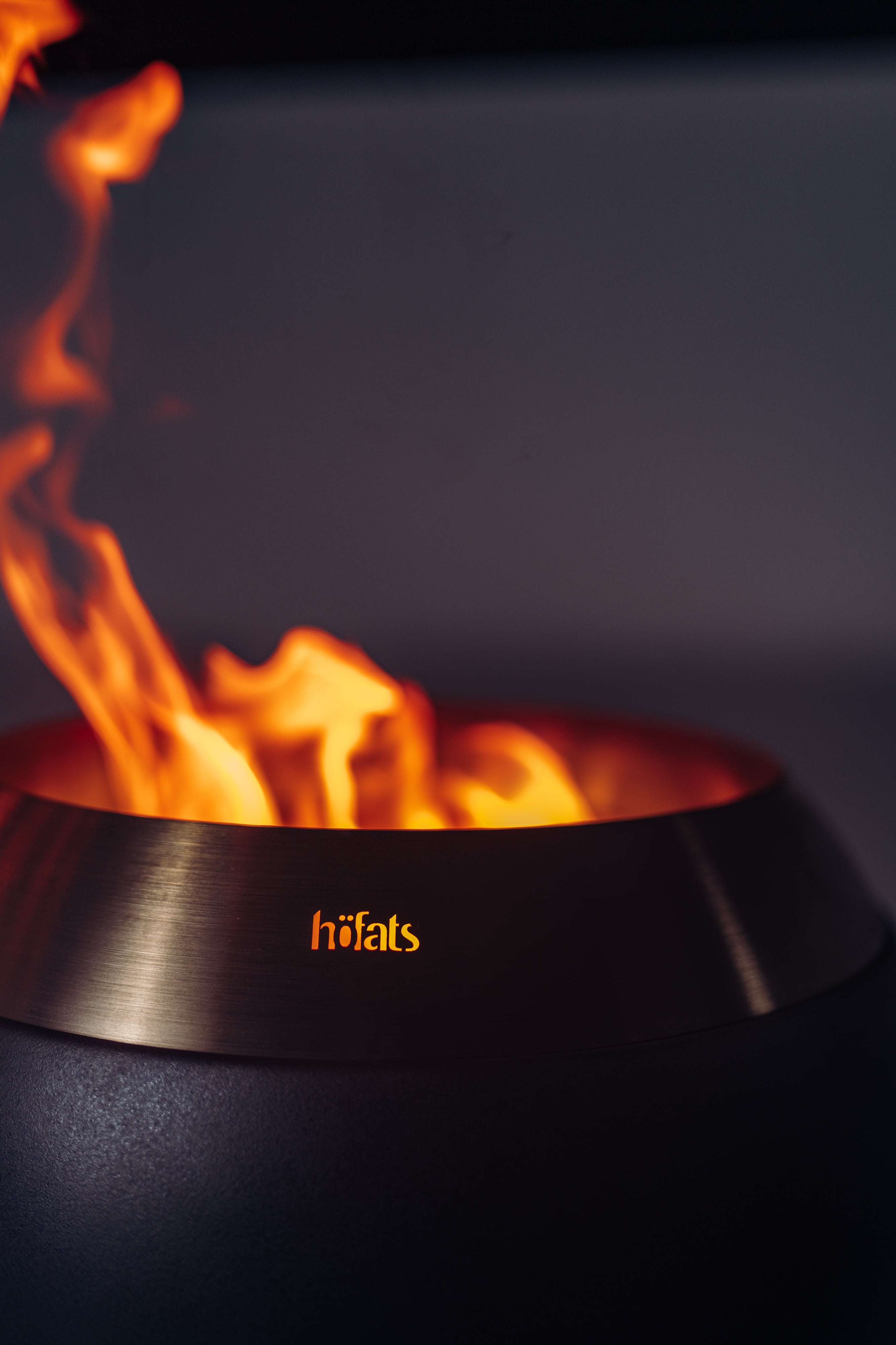 MOON 45 Vuurkorf Laag Zilver Höfats