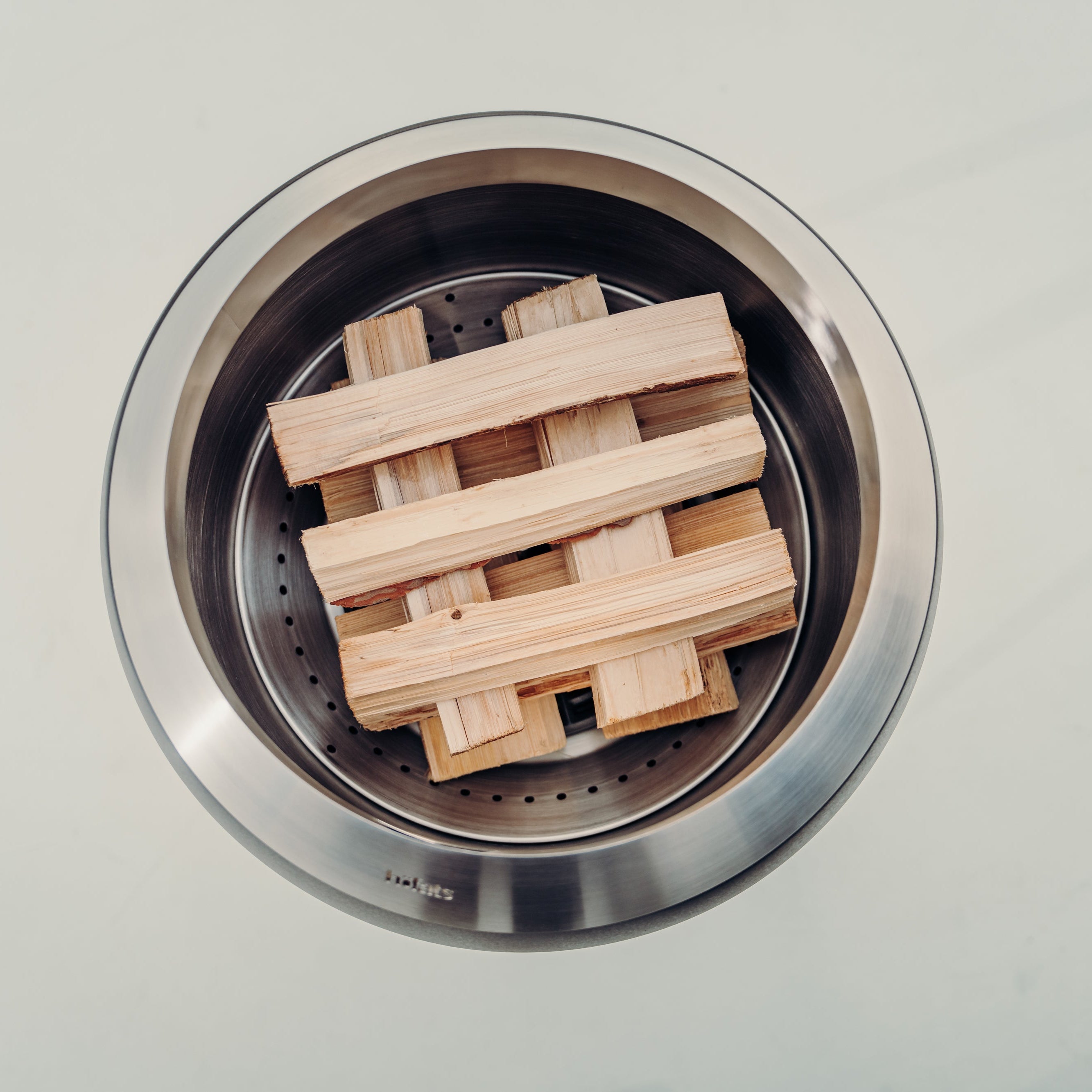 MOON 45 Vuurkorf Laag Zilver Höfats