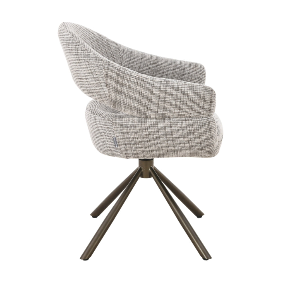 Draaibare Eetkamerstoel Clooney Beige MUST Living