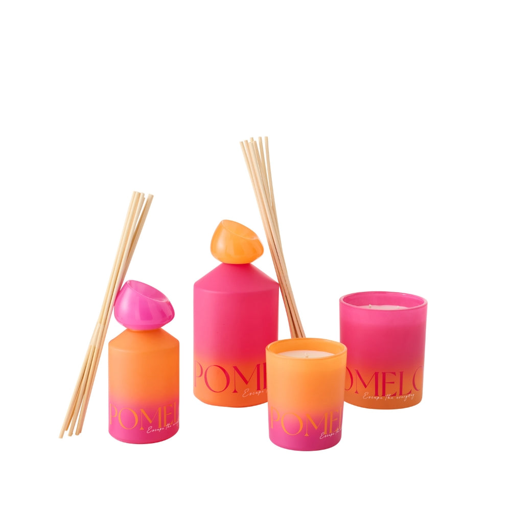 Geurkaars Oasis Oranje/Roze Large J-Line