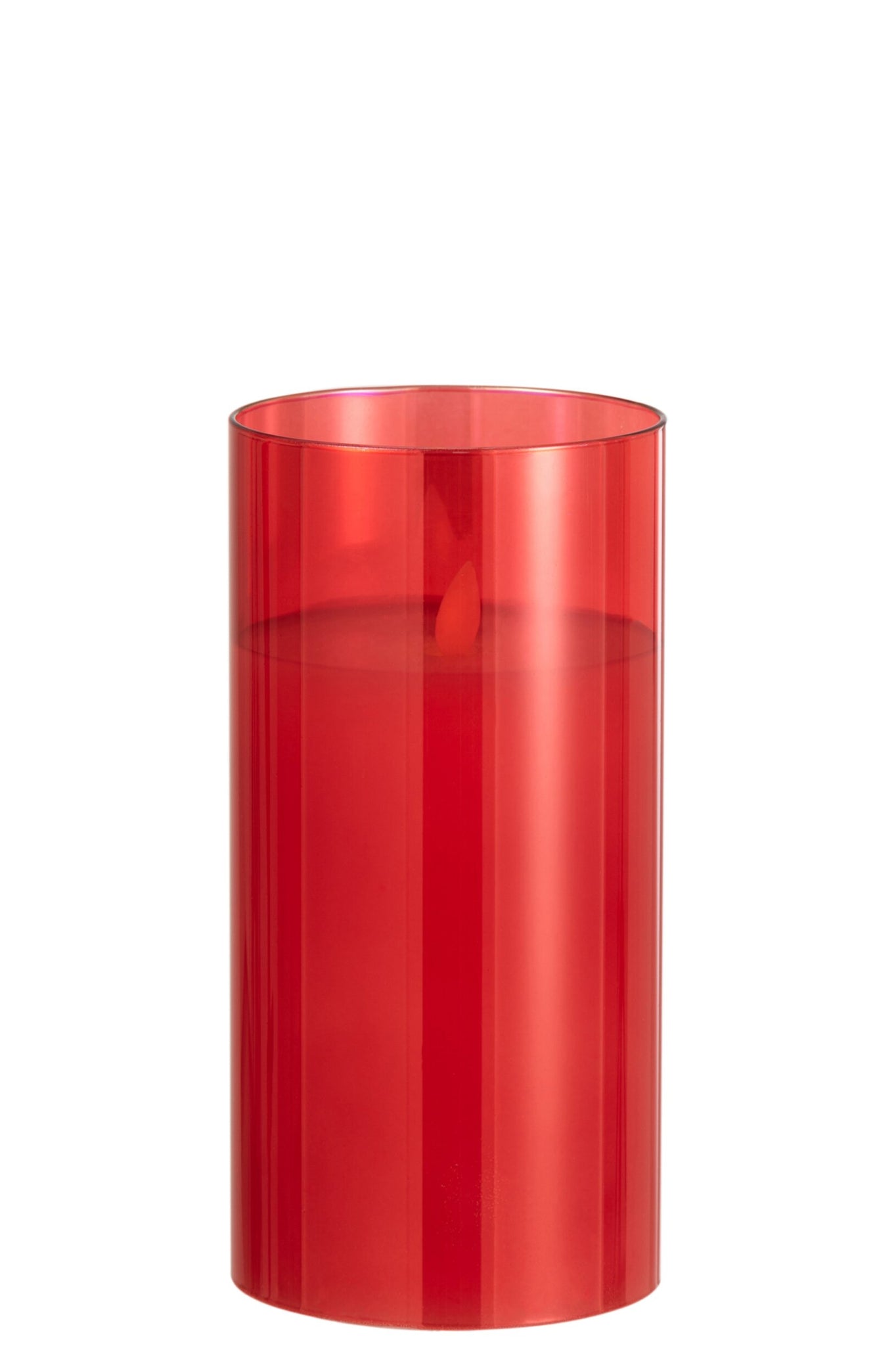 Ledlamp Blinkend Glas Rood Medium