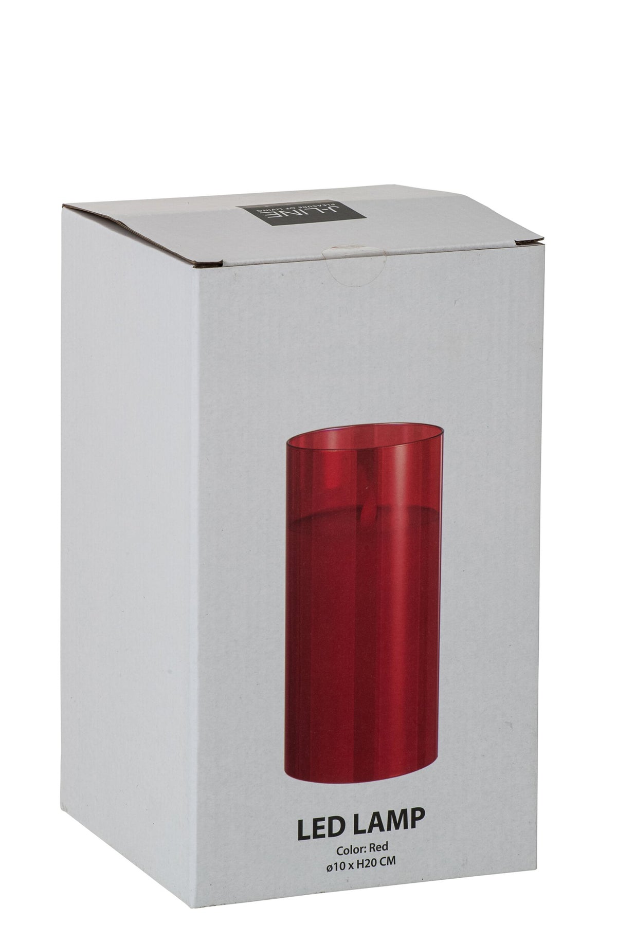 Ledlamp Blinkend Glas Rood Medium