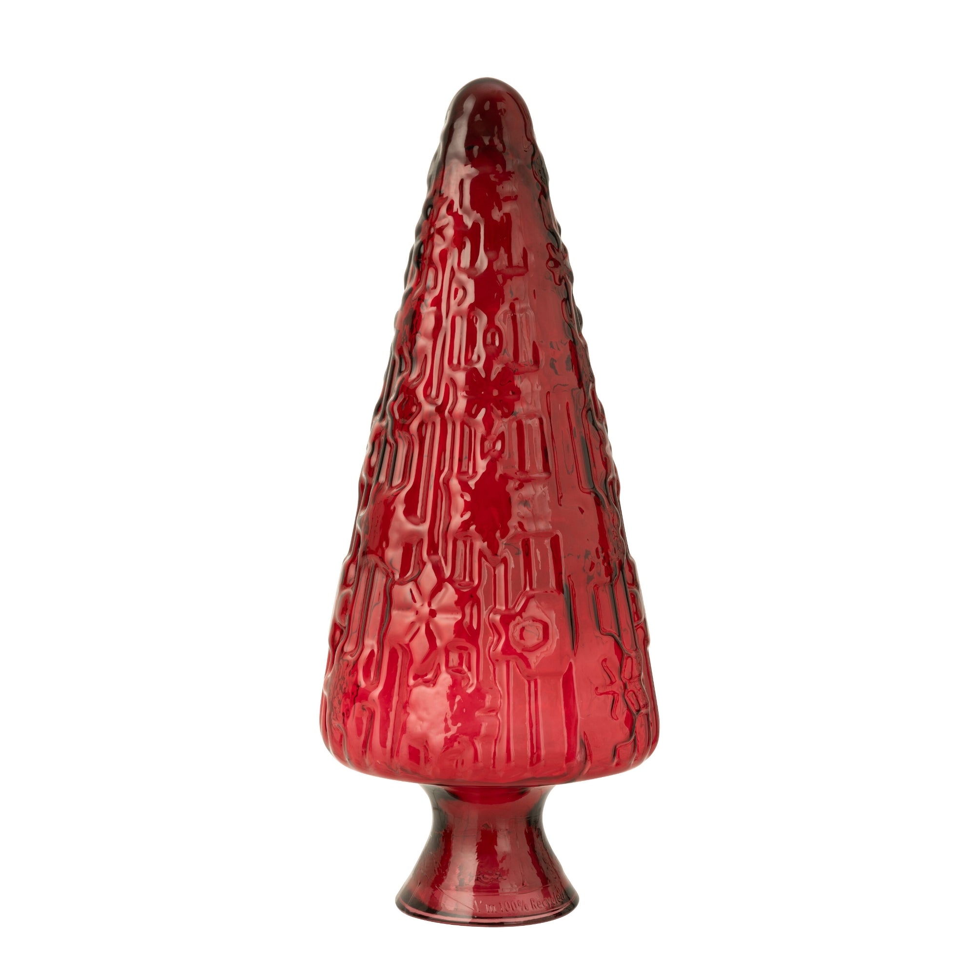 Kerstboom Ornament Rood Glas Large J-Line