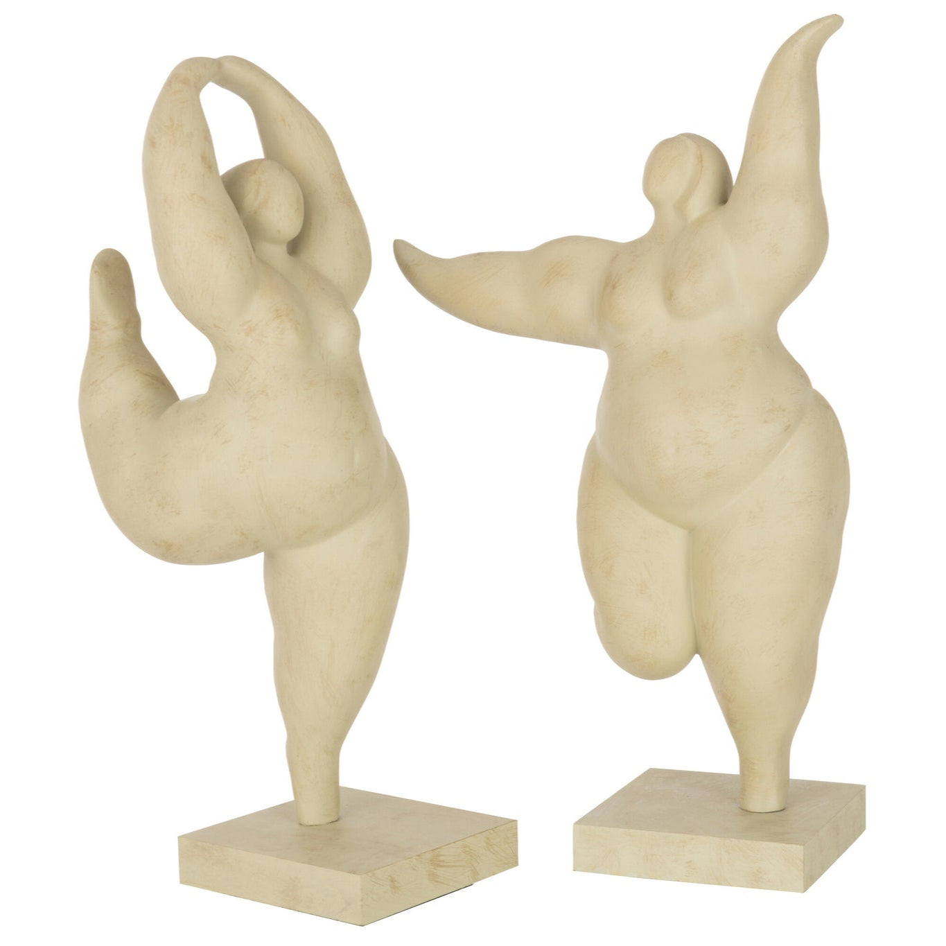 Figuur Delphine Poly Beige H52cm J-Line