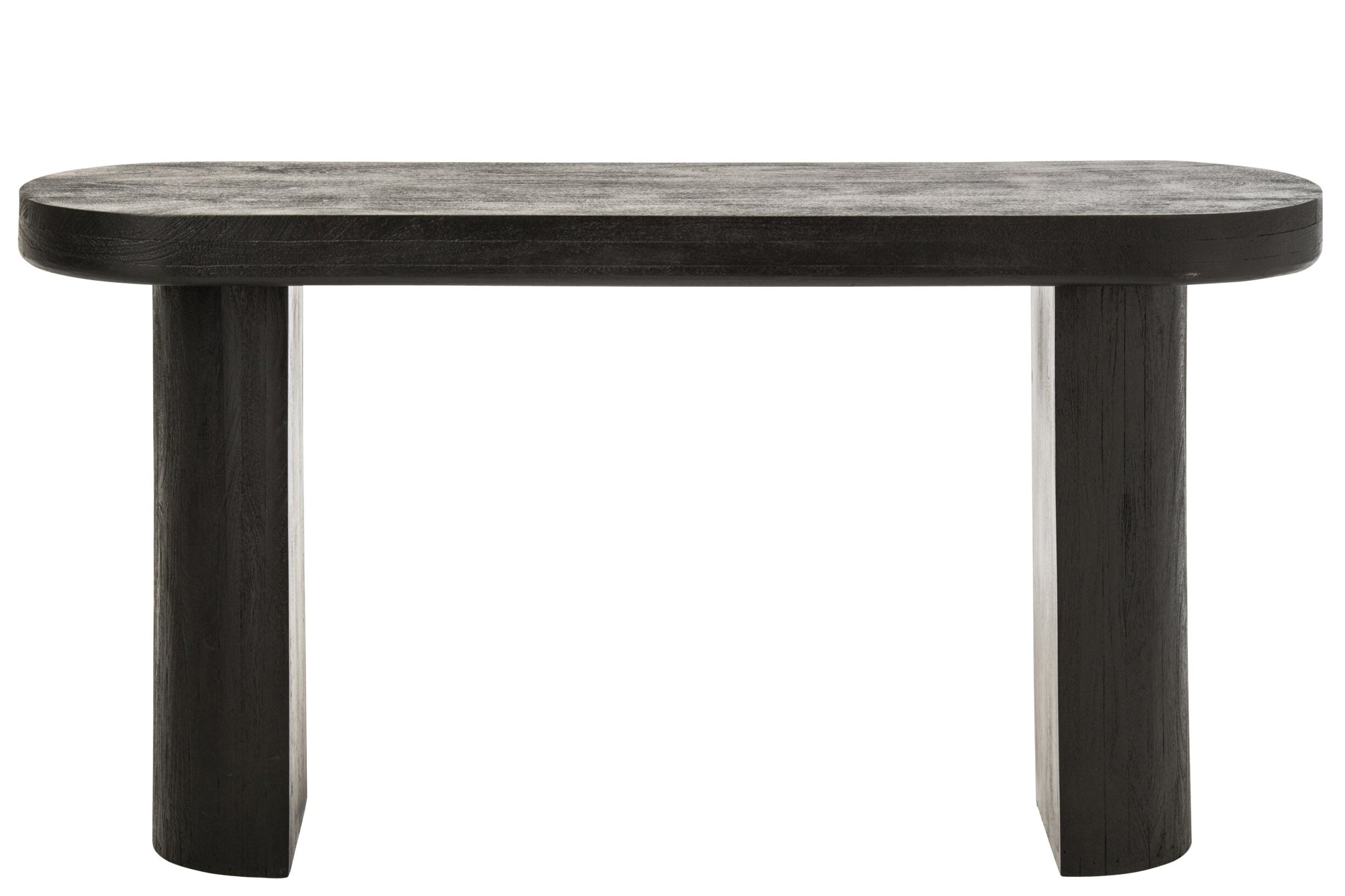 Console Mangohout Zwart/Naturel J-Line