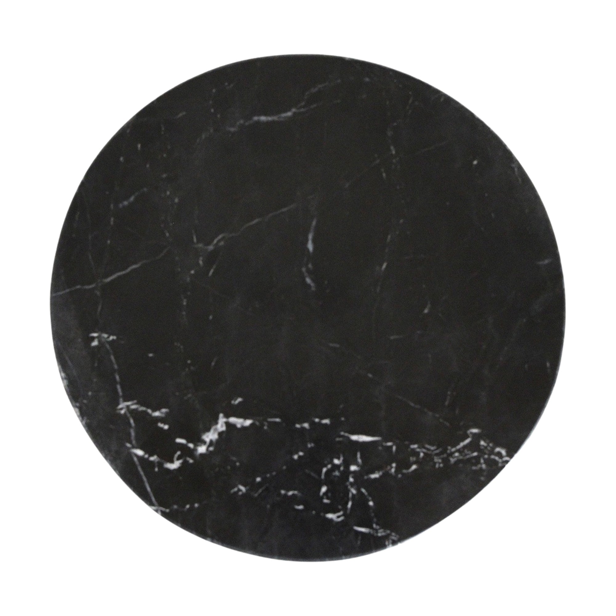 Lampung bijzettafel marmer zwart – 40x40x50 cm Raw Materials