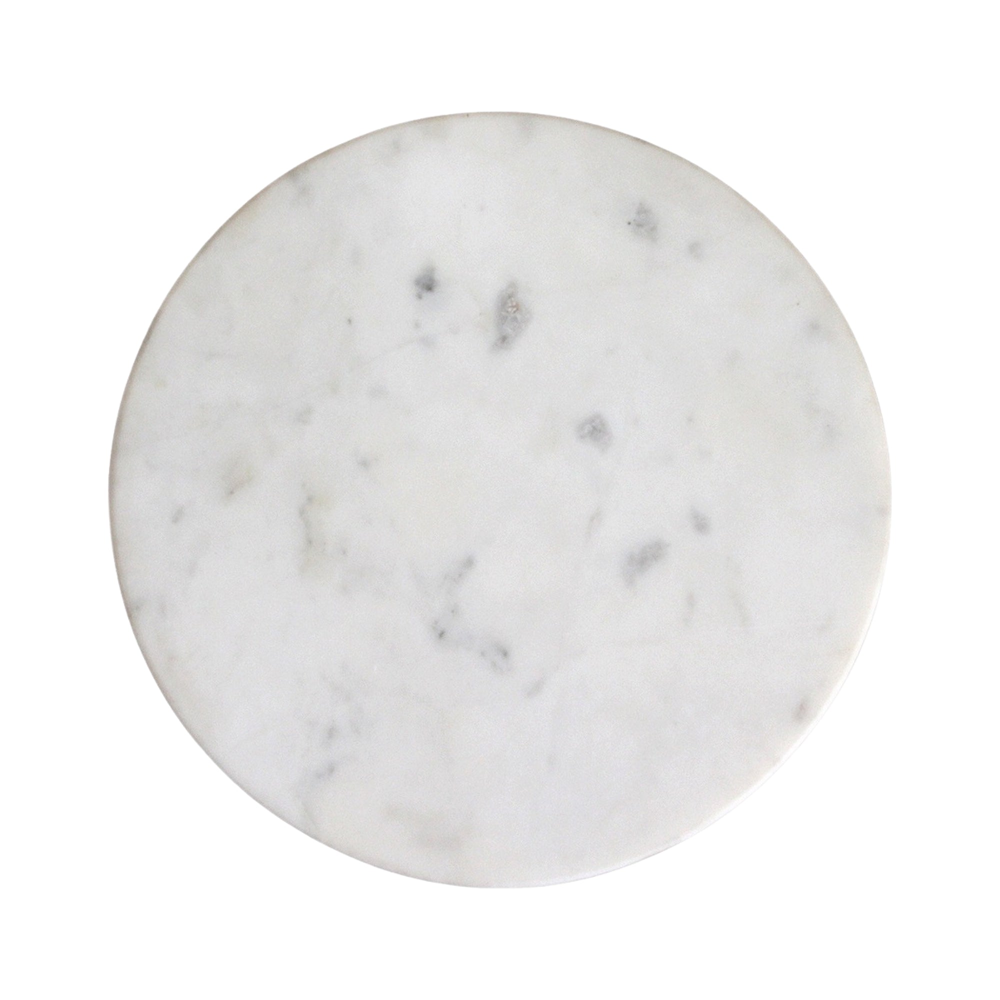 Atjeh bijzettafel marmer wit – 40x40x50 cm Raw Materials