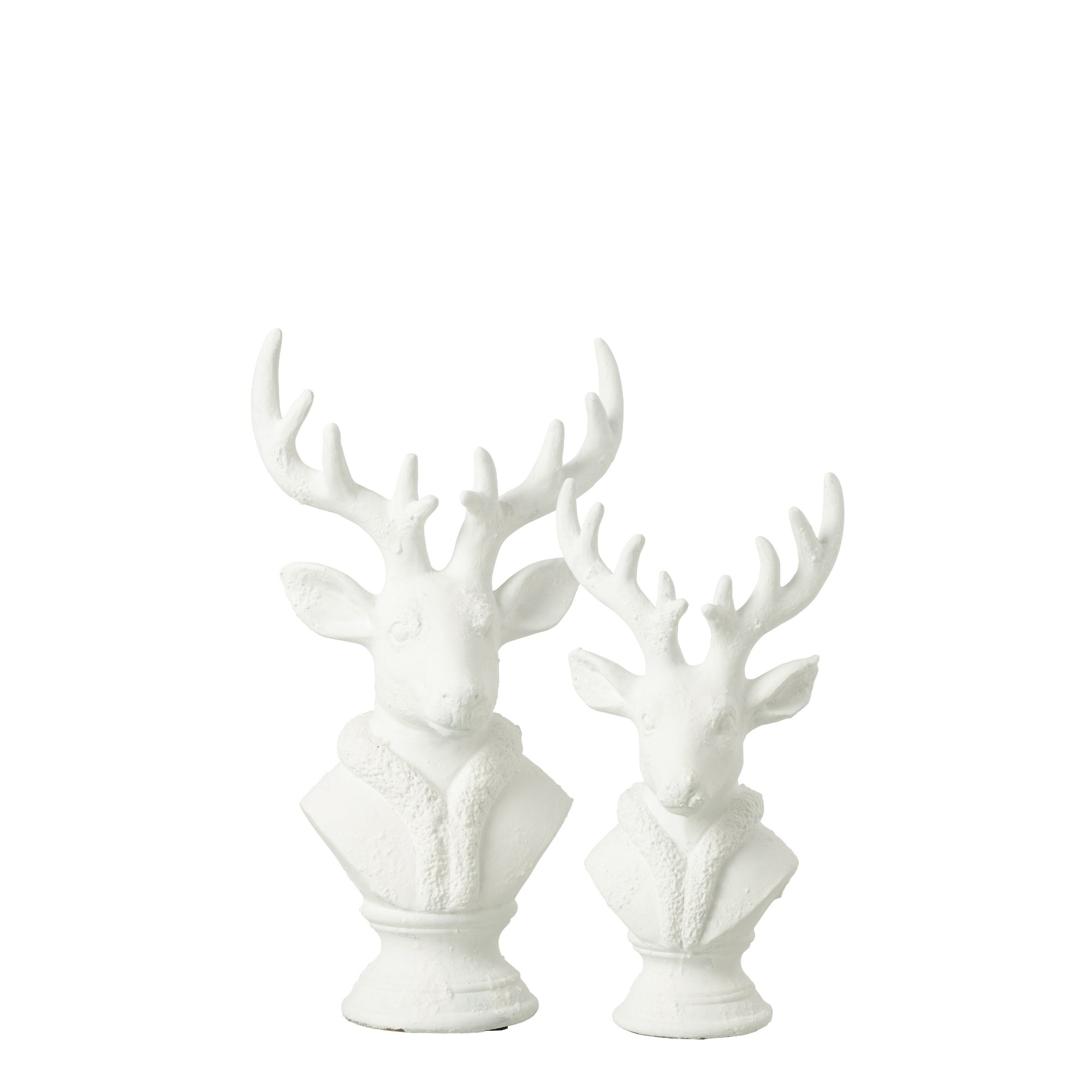 Hert Polyresin Wit Large J-Line