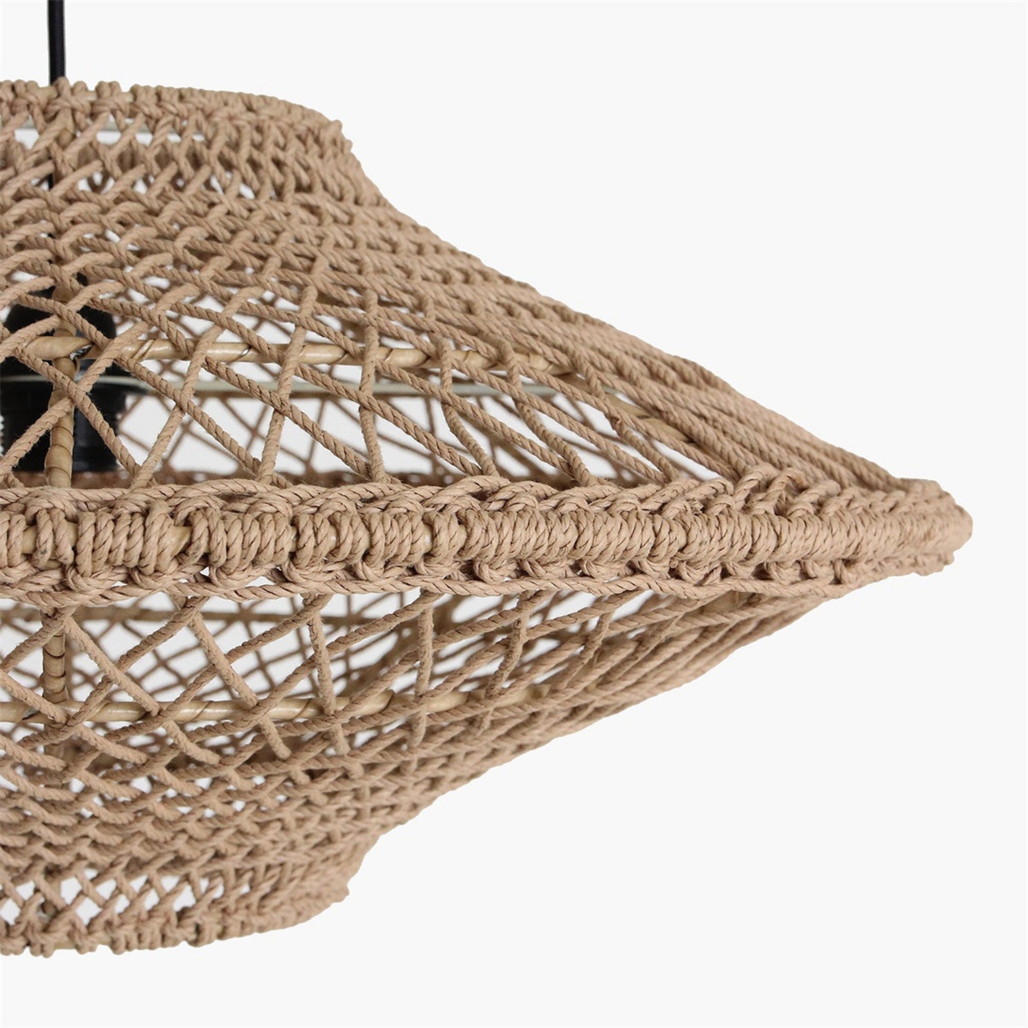 Raw Materials Hanglamp Corda Touw Naturel Large Ø80cm