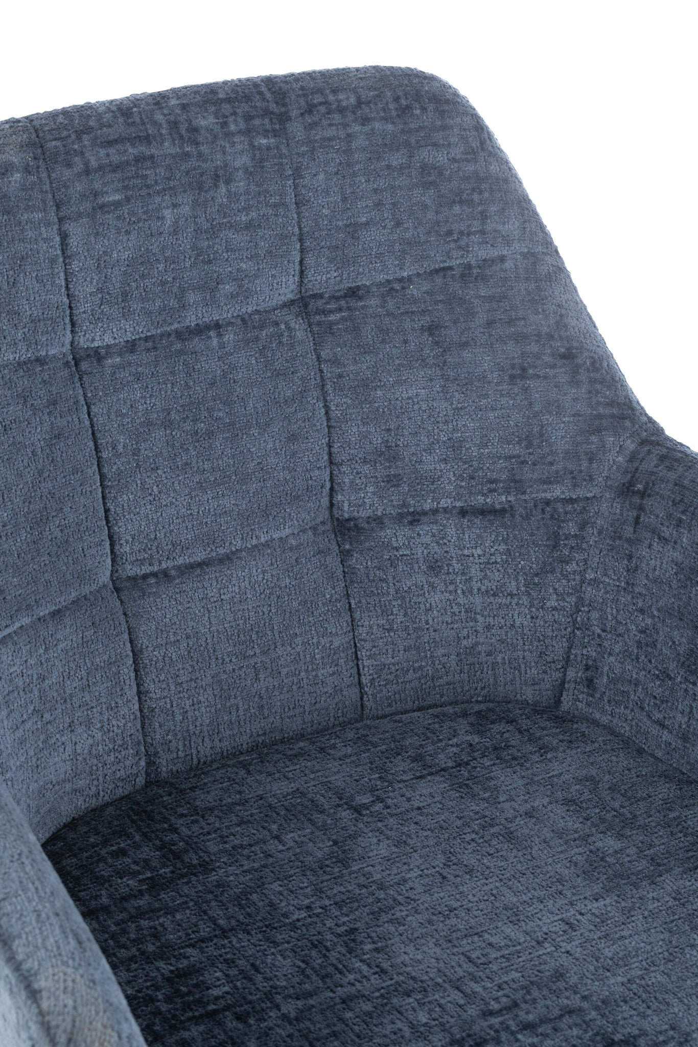 Stoel Louna Ijzer/Acryl Blauw J-Line