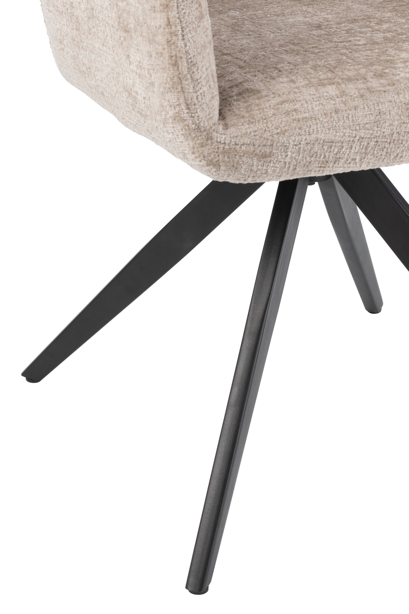 Stoel Louna Ijzer/Acryl Licht Grijs J-Line