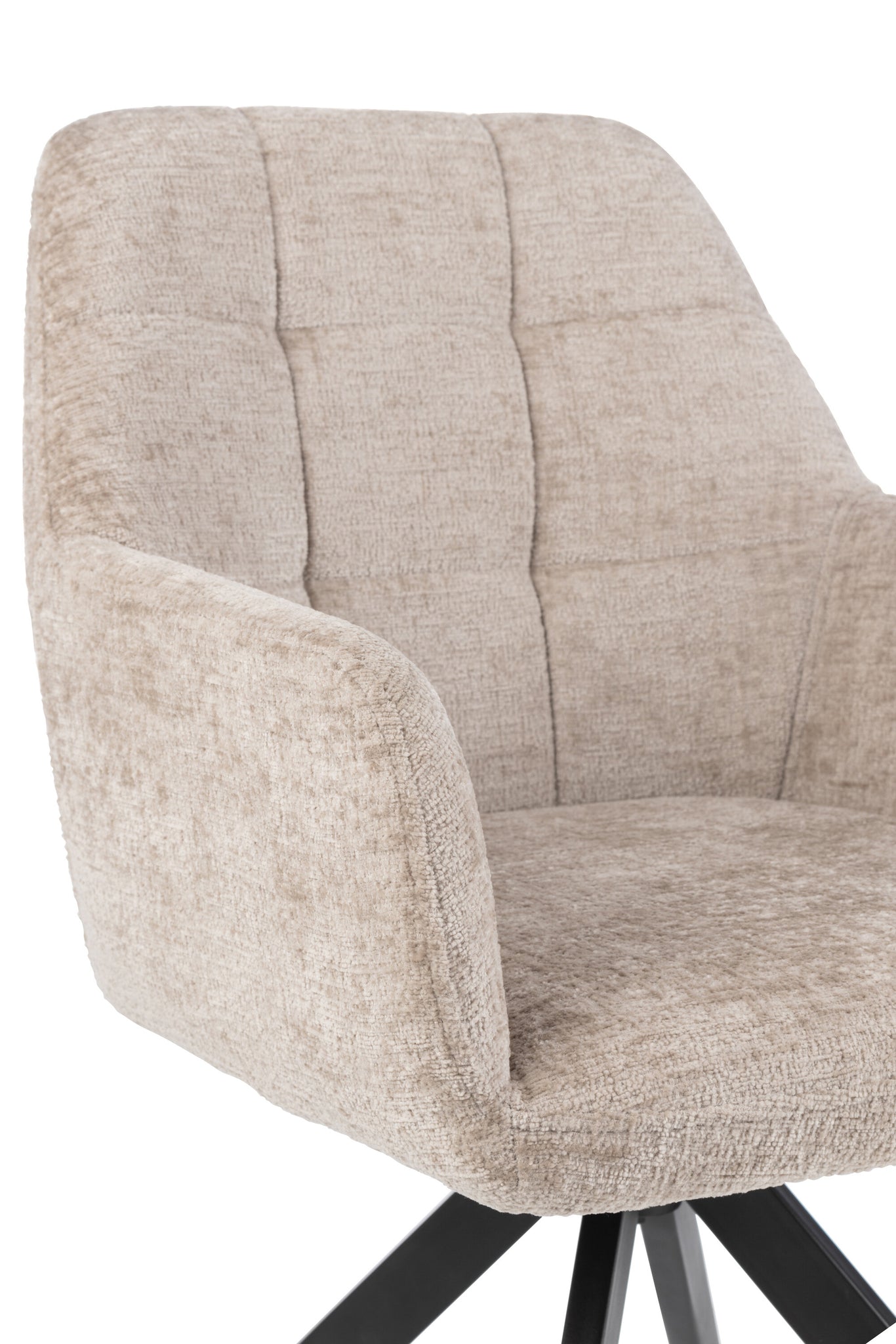 Stoel Louna Ijzer/Acryl Licht Grijs J-Line