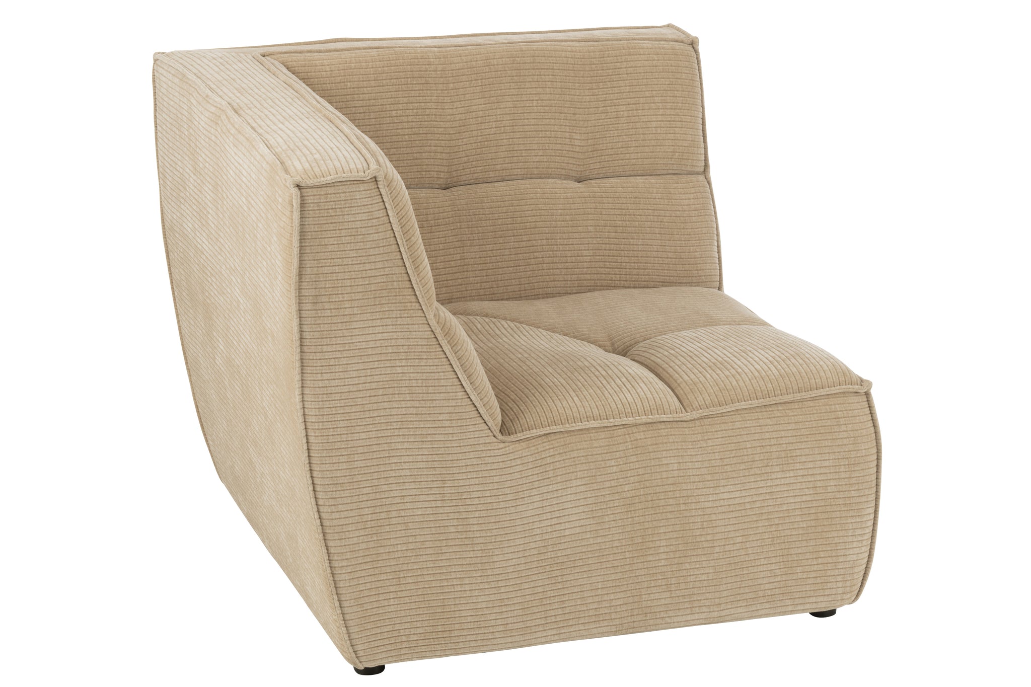 Hoekstuk Modulaire Sofa Donker Beige J-Line
