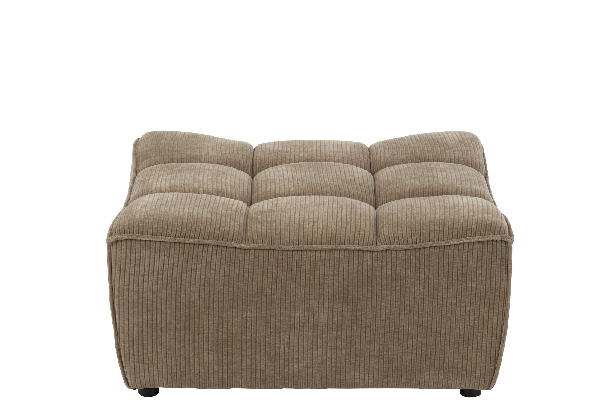 Poef Modulaire Sofa Donker Taupe J-Line