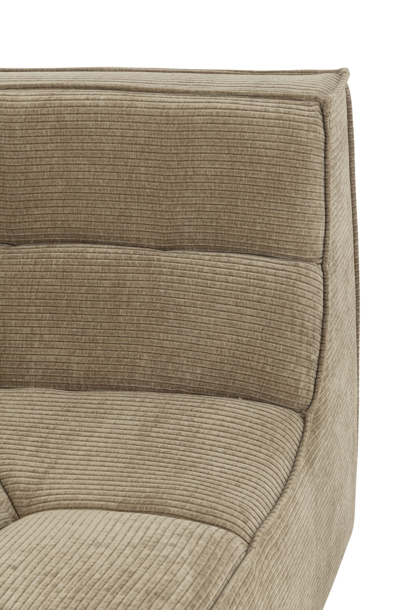 Hoekstuk Modulaire Sofa Donker Taupe J-Line