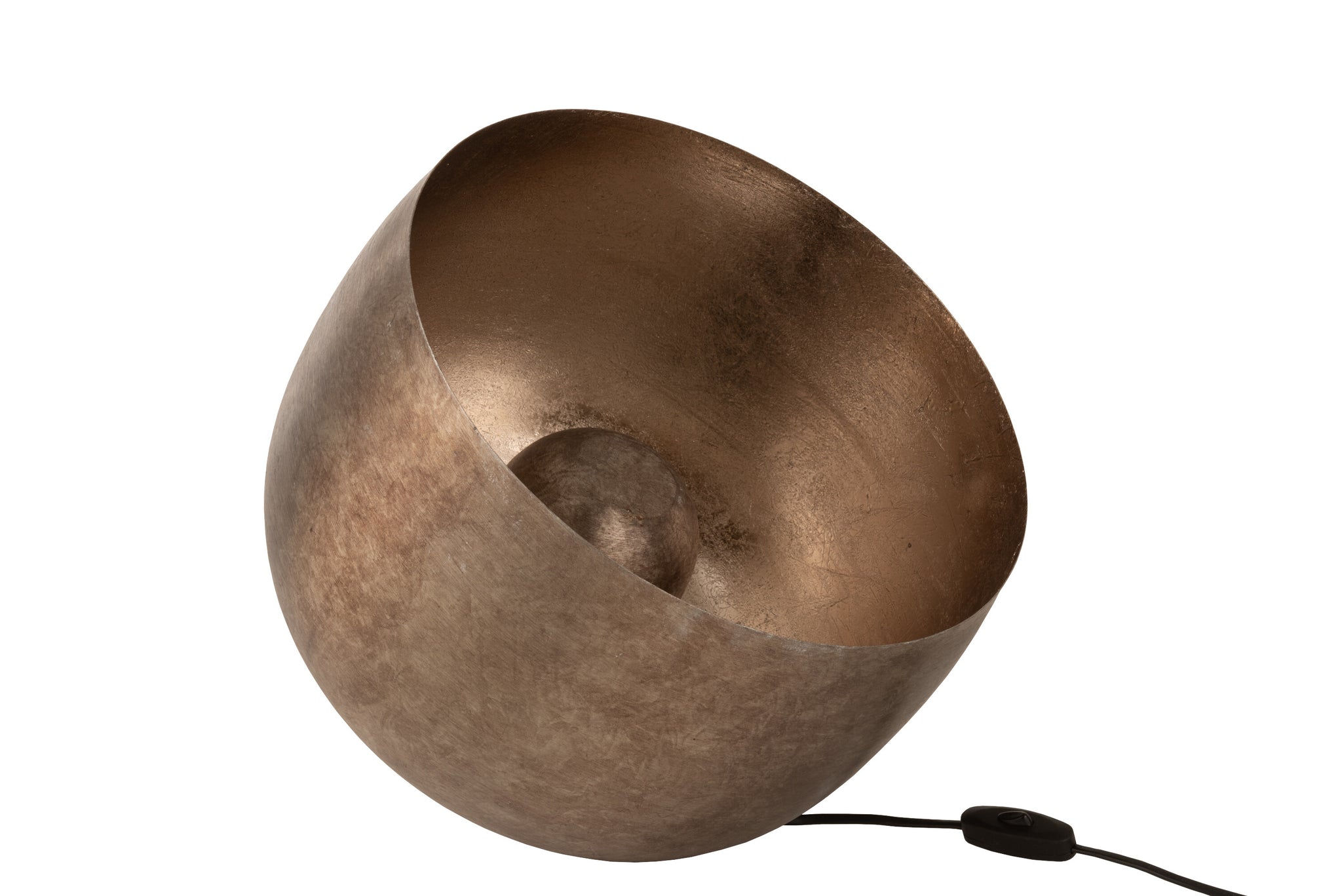 Lamp Rond Metaal Goud