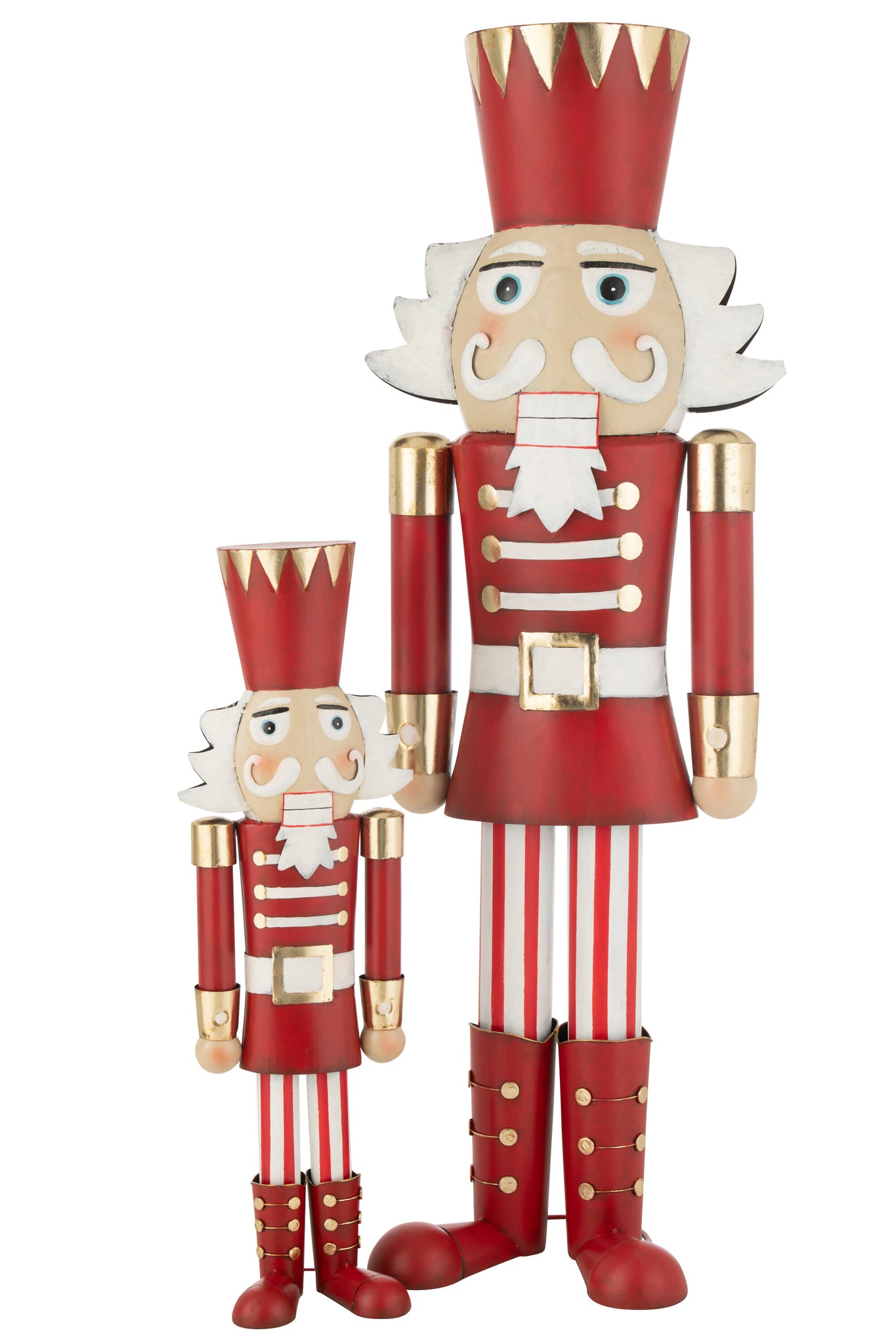 Notenkraker Rood/Goud H148.5cm J-Line