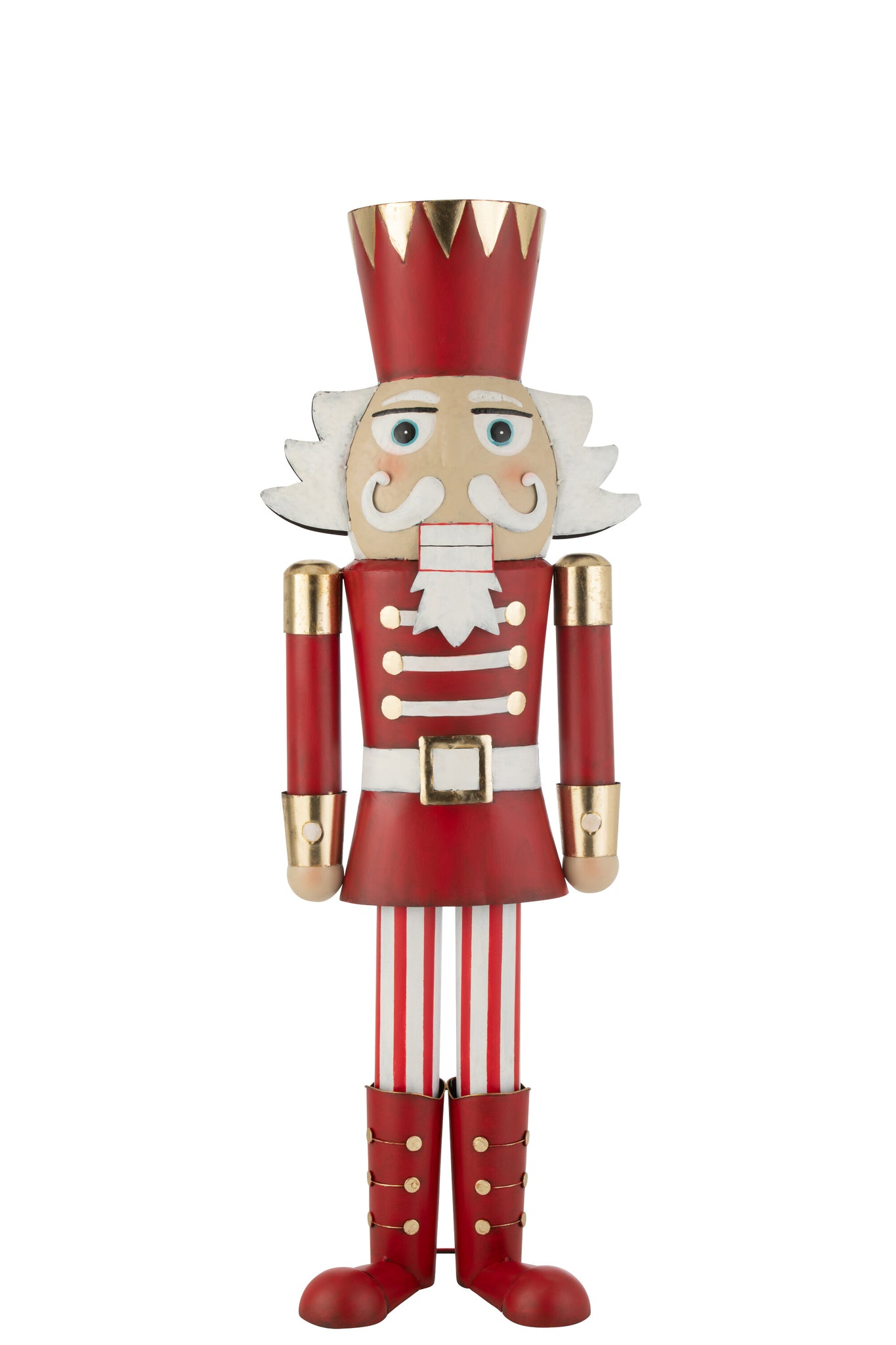 Notenkraker Rood/Goud H148.5cm J-Line