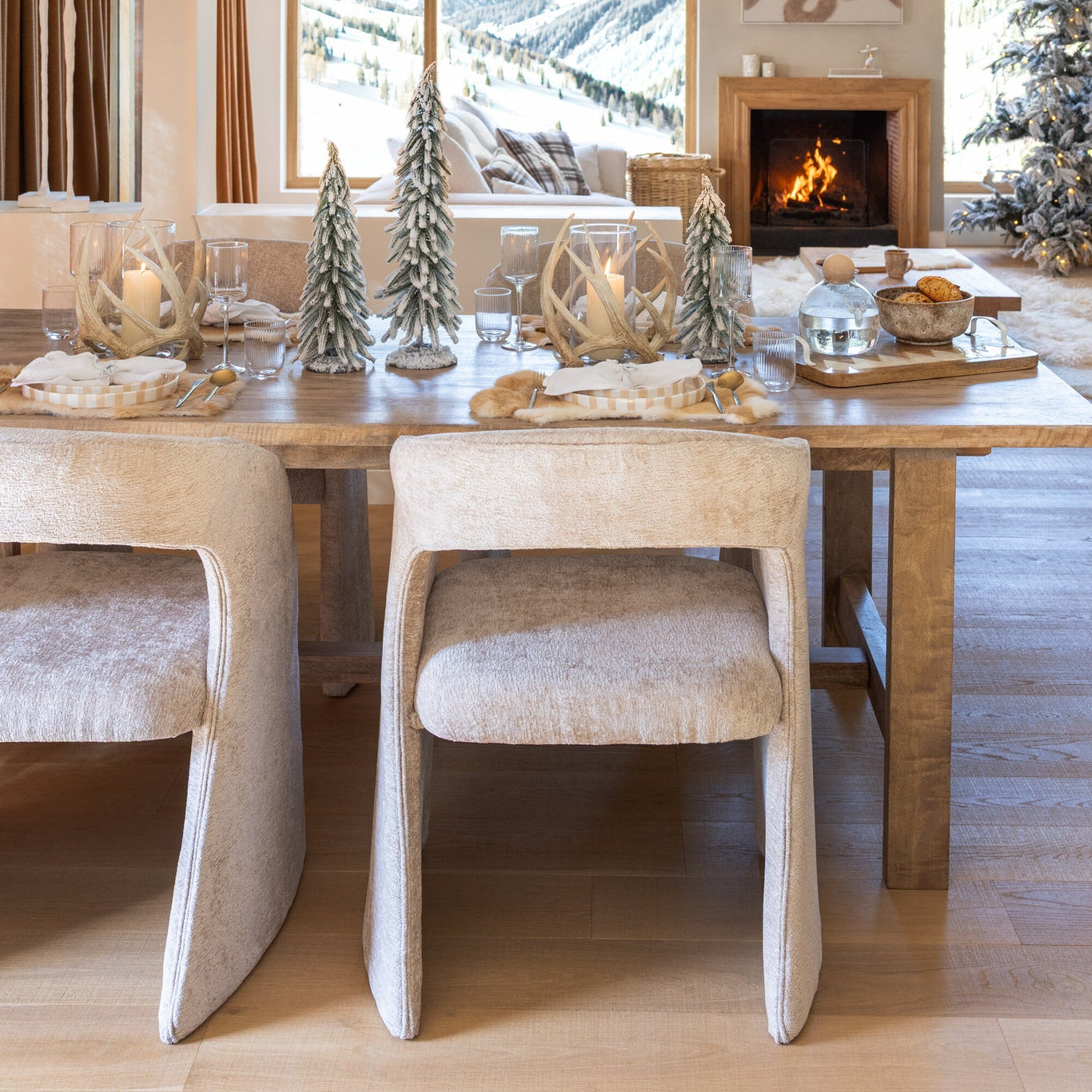 Anise Stoel Textiel Beige J-Line