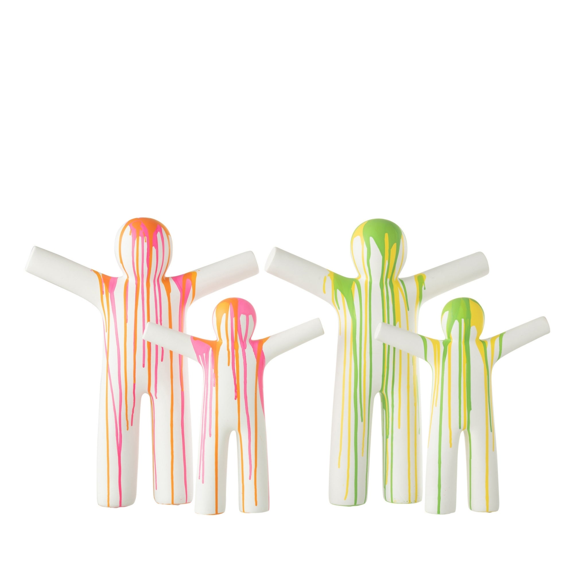 P’tit Maurice Paint Beeldje Multicolor Small J-Line Set van 2