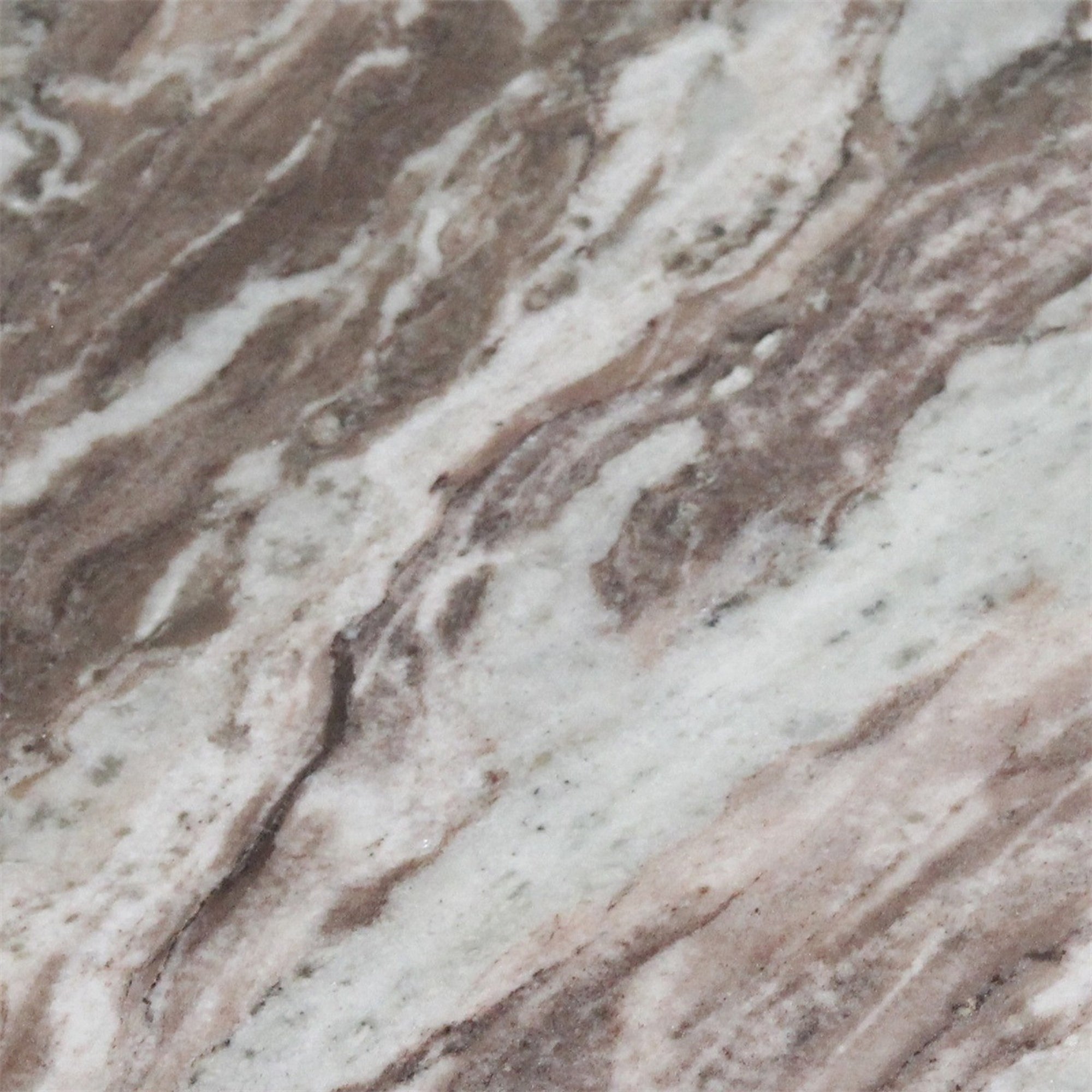 Marmeren bijzettafel rond bruin Raw Materials