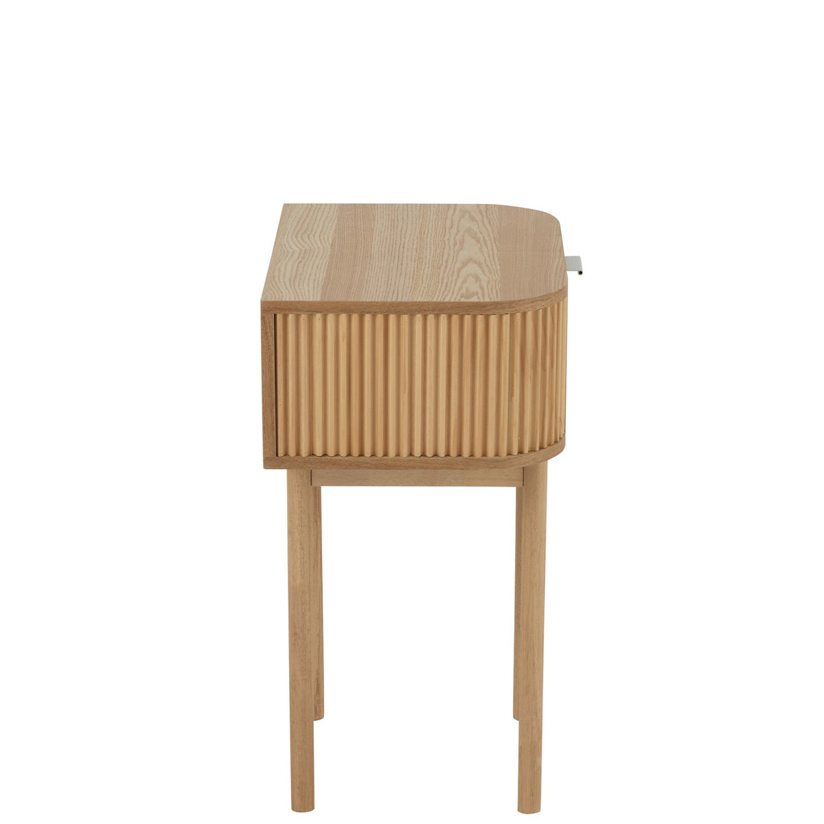 Nachtkast Rond Mdf/Dennenhout Naturel J-Line