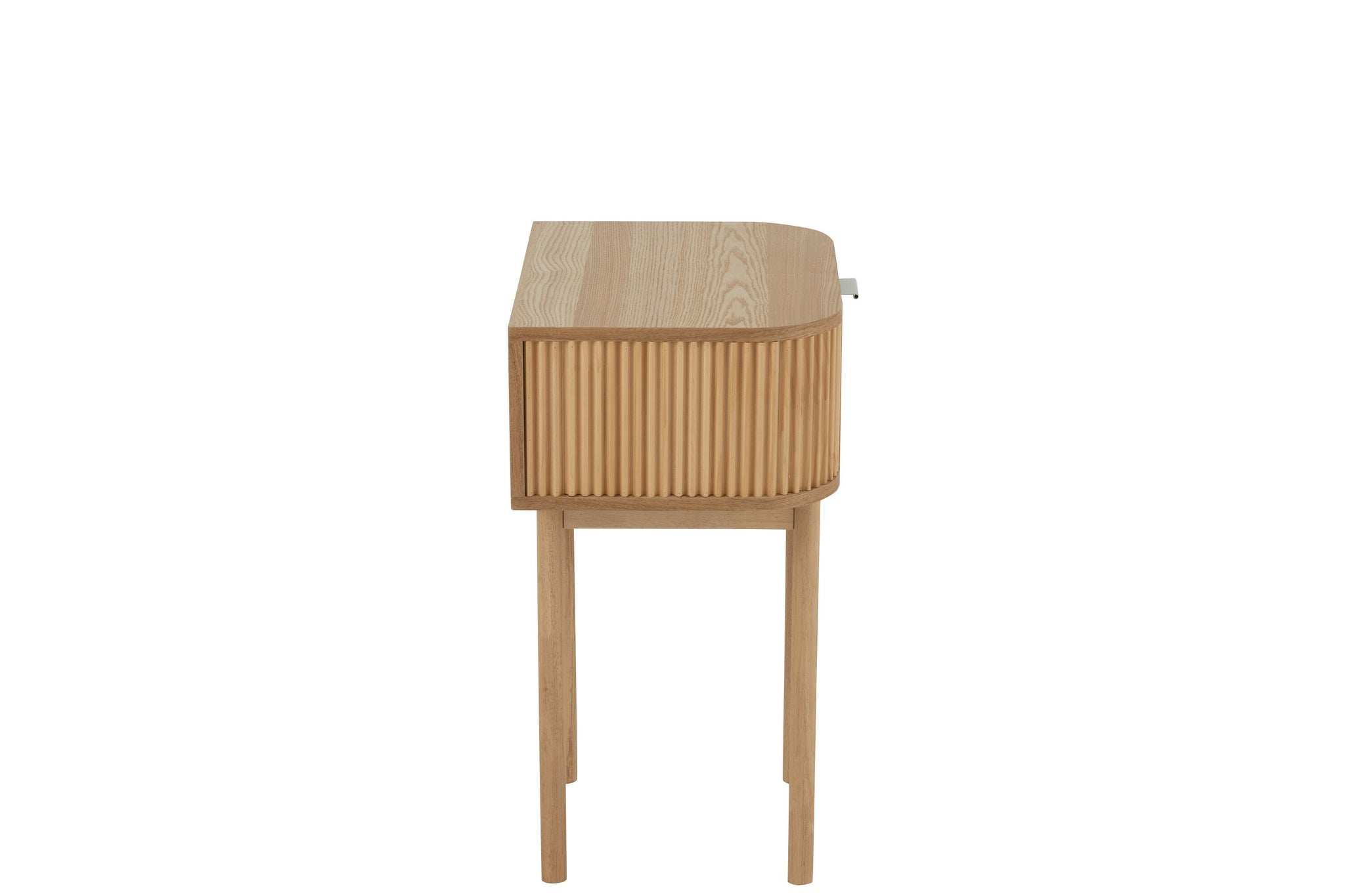 Nachtkast Rond Mdf/Dennenhout Naturel J-Line