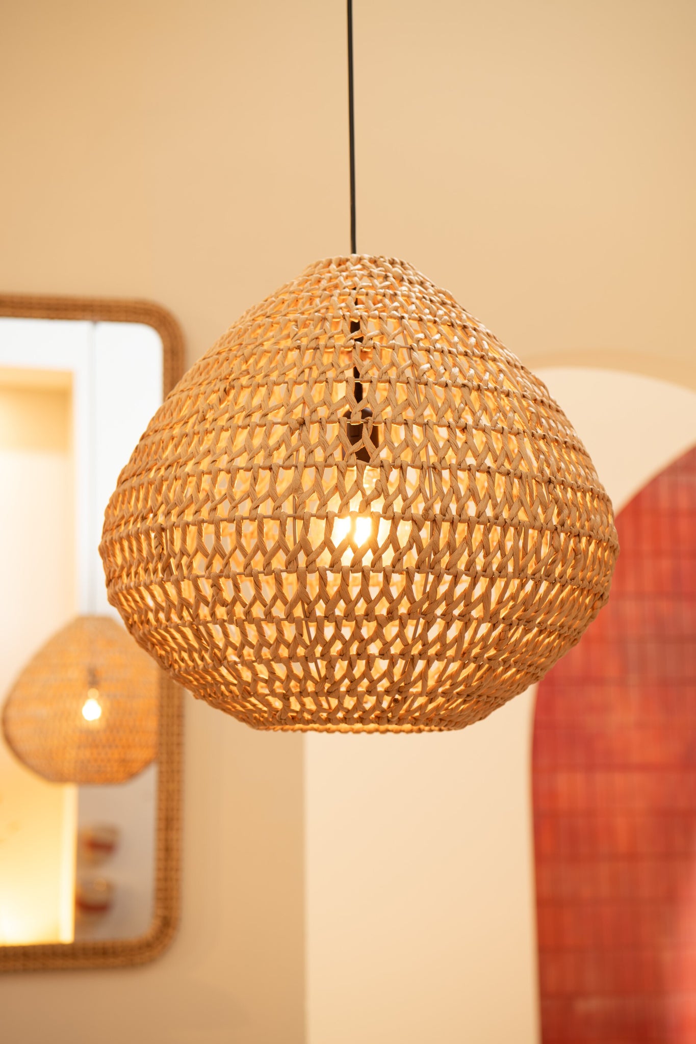 Hanglamp Metaal Getwist Naturel J-Line