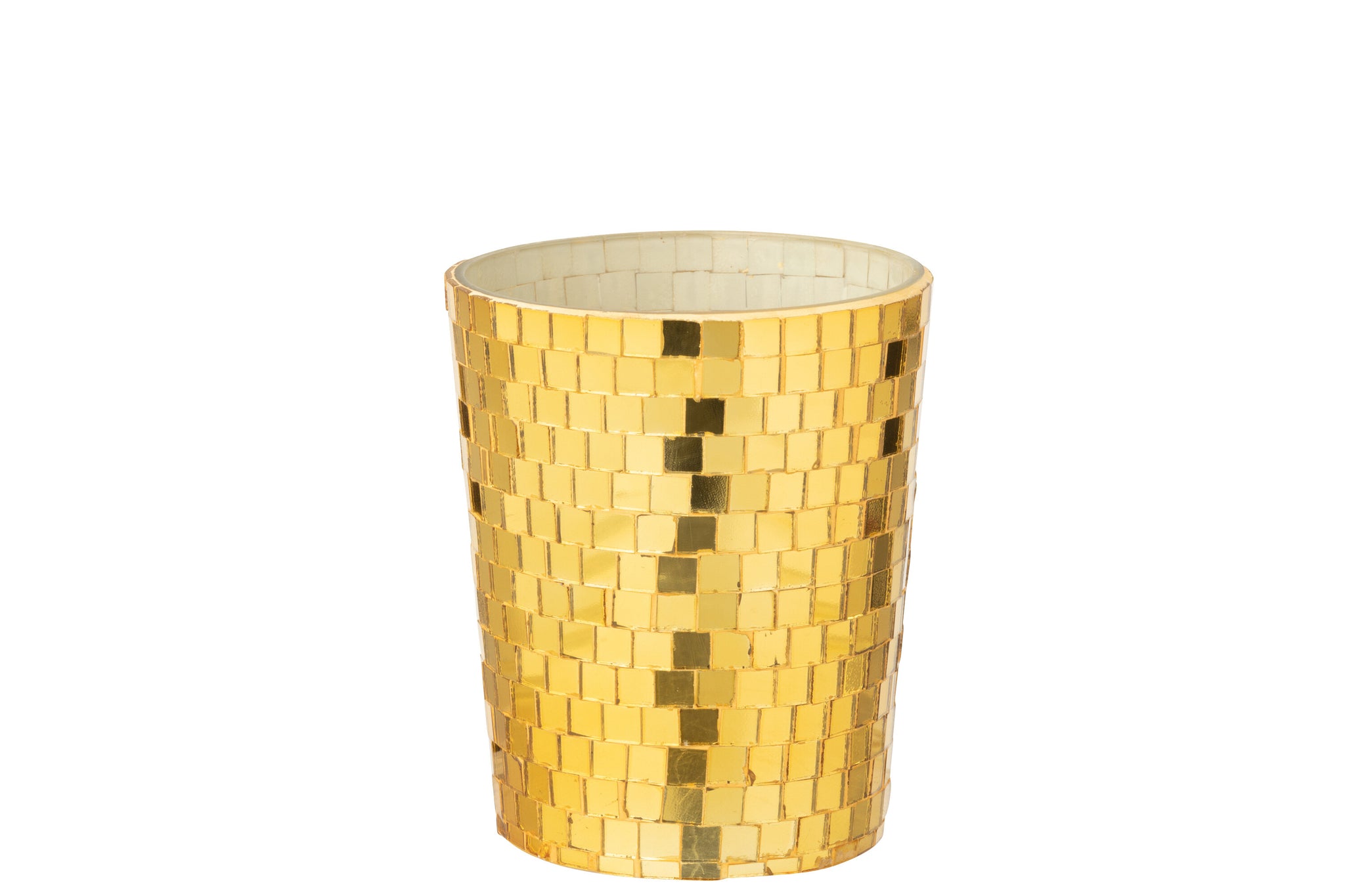 Geurkaars Spiegel Glas Geel J-Line