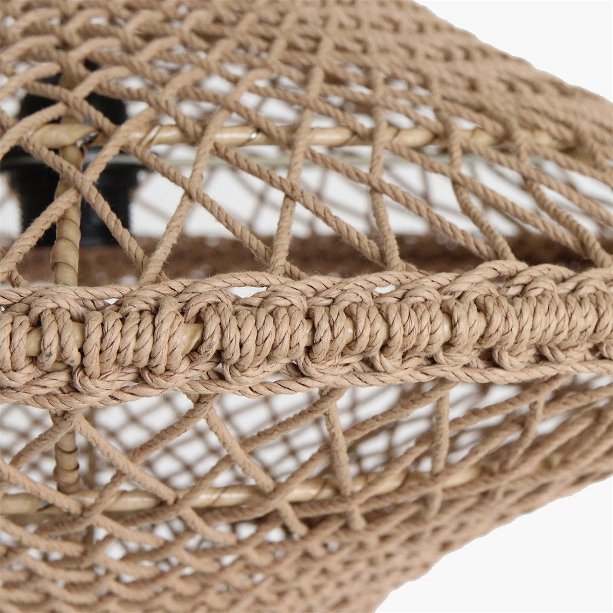 Raw Materials Hanglamp Corda Touw Naturel Large Ø80cm