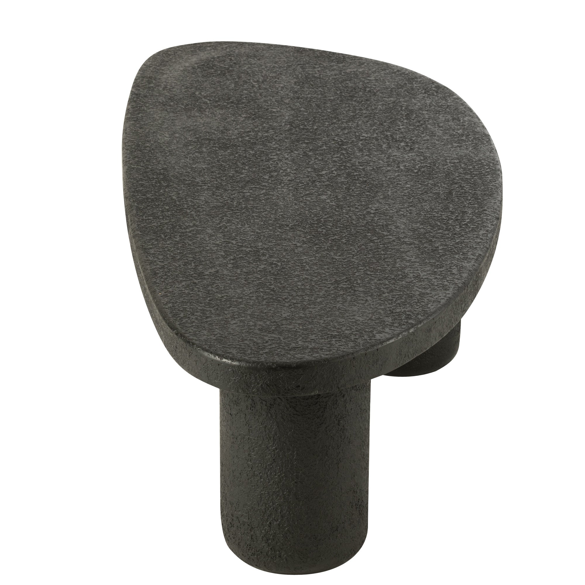 Salontafel Ovaal Mdf Zwart J-Line