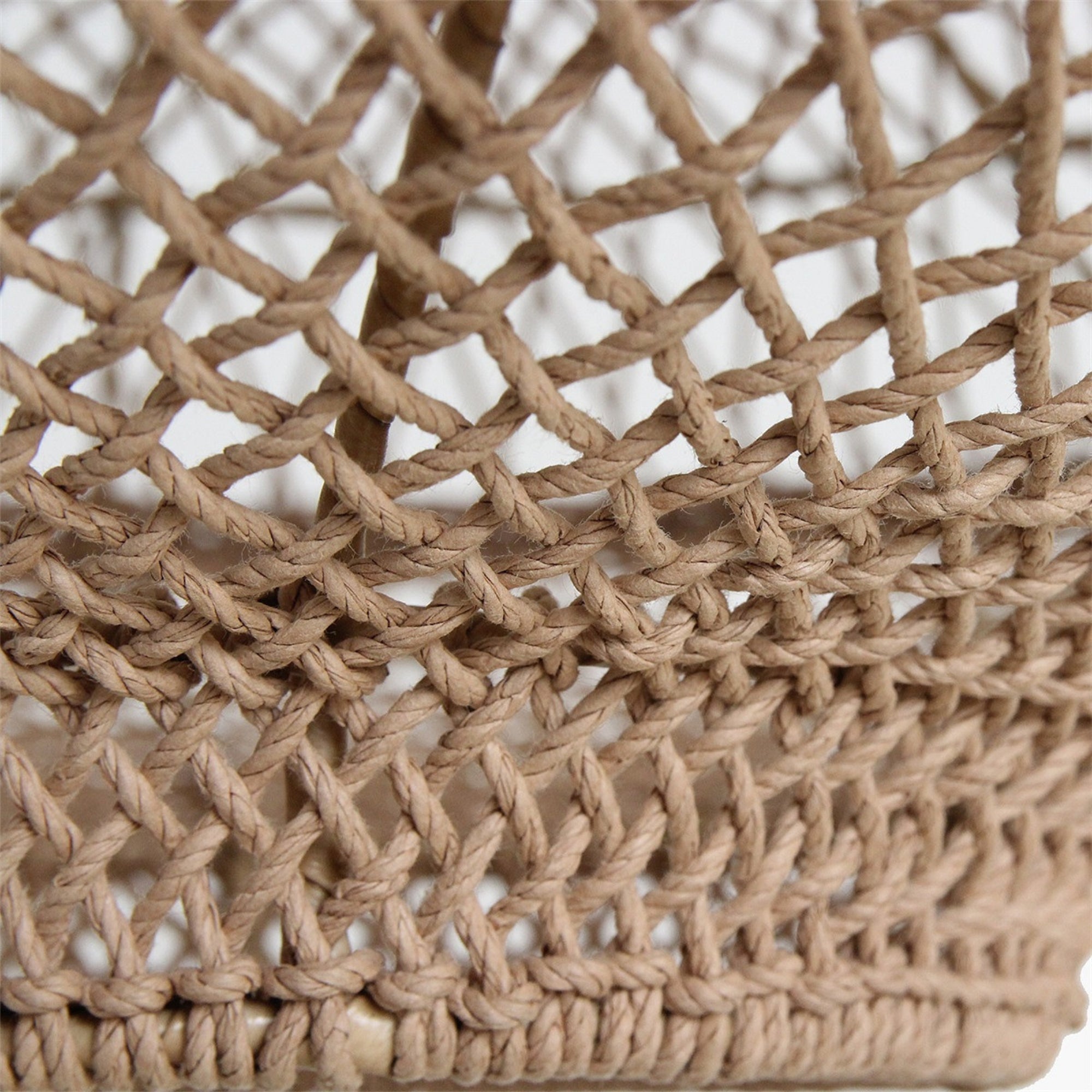 Raw Materials Hanglamp Corda Touw Naturel Large Ø80cm