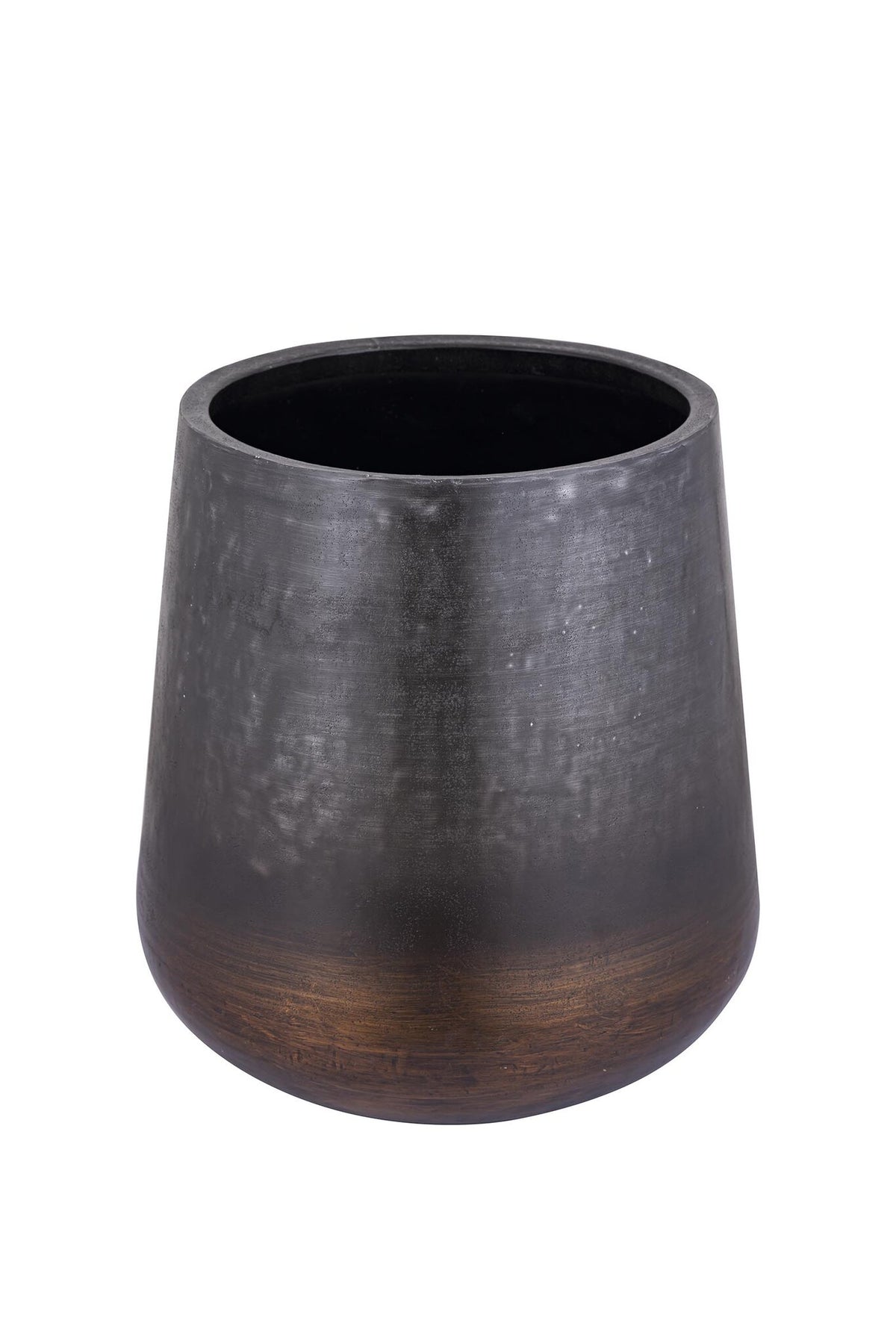 Nouska Black Aluminum Pot With Copper Bottom M PTMD