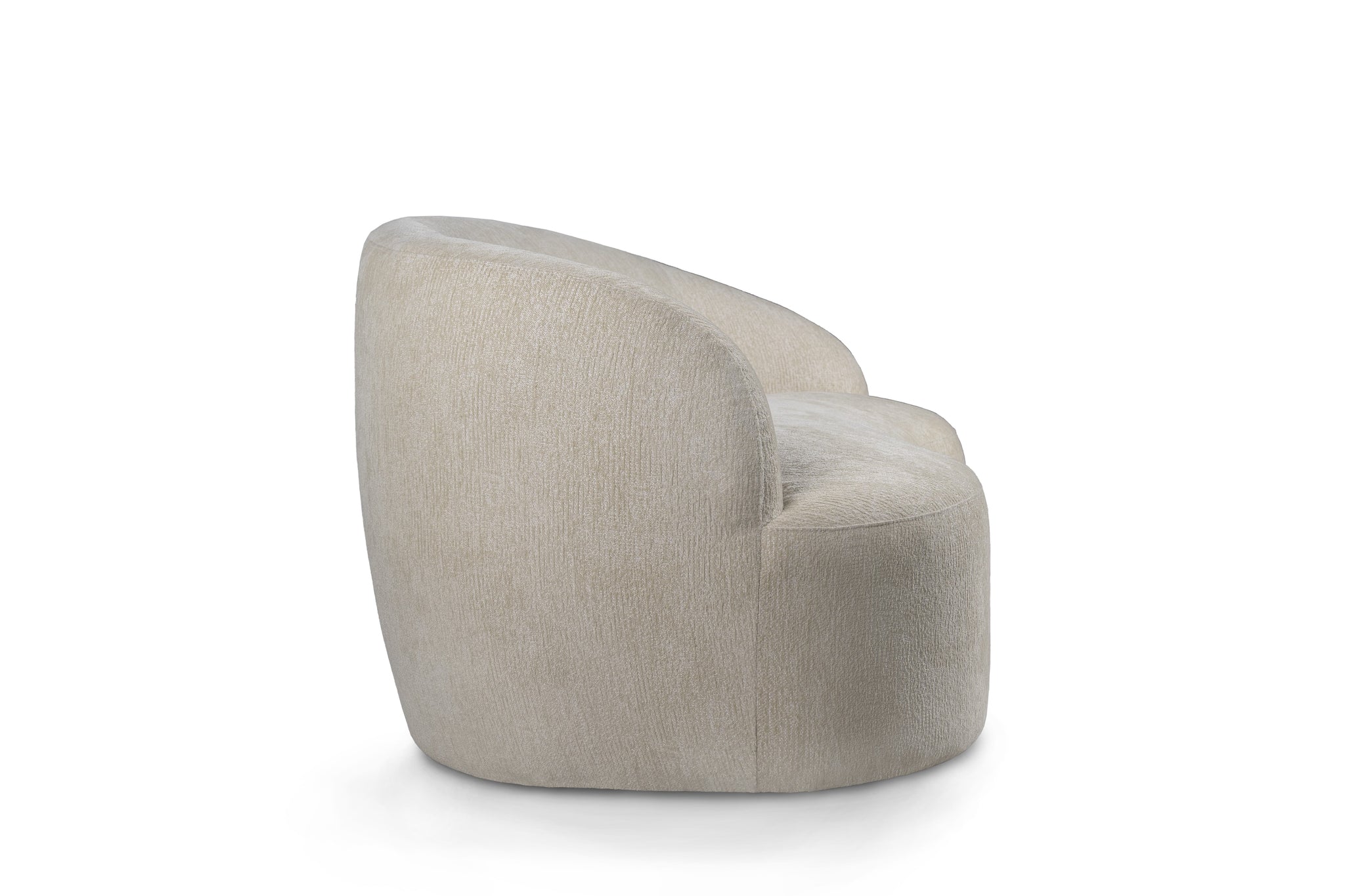 Bohne Cream 9901 Nanci Fabric 2 Seater Sofa PTMD