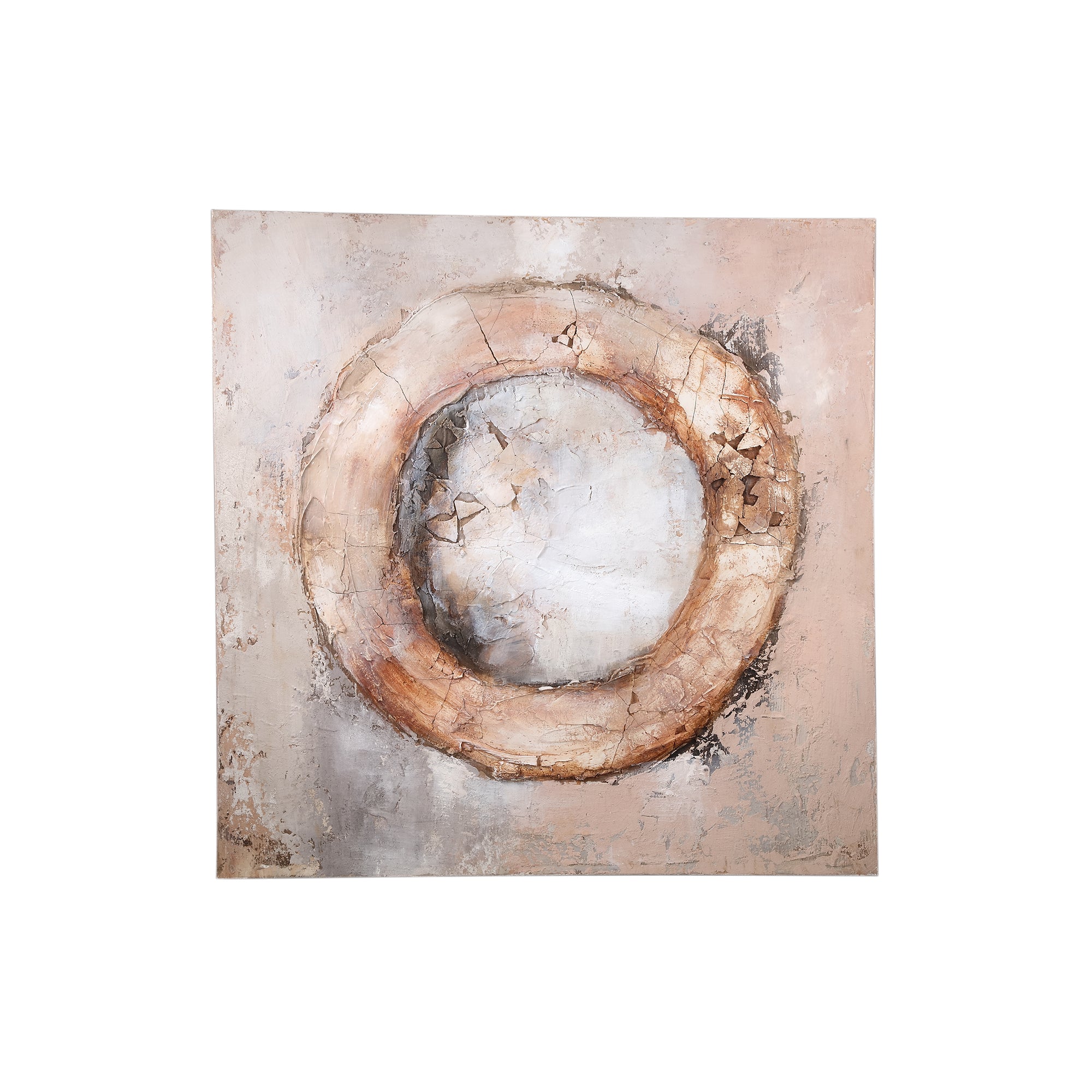 Arianna Ring - 120x4x120 cm - Canvas - Bruin PTMD