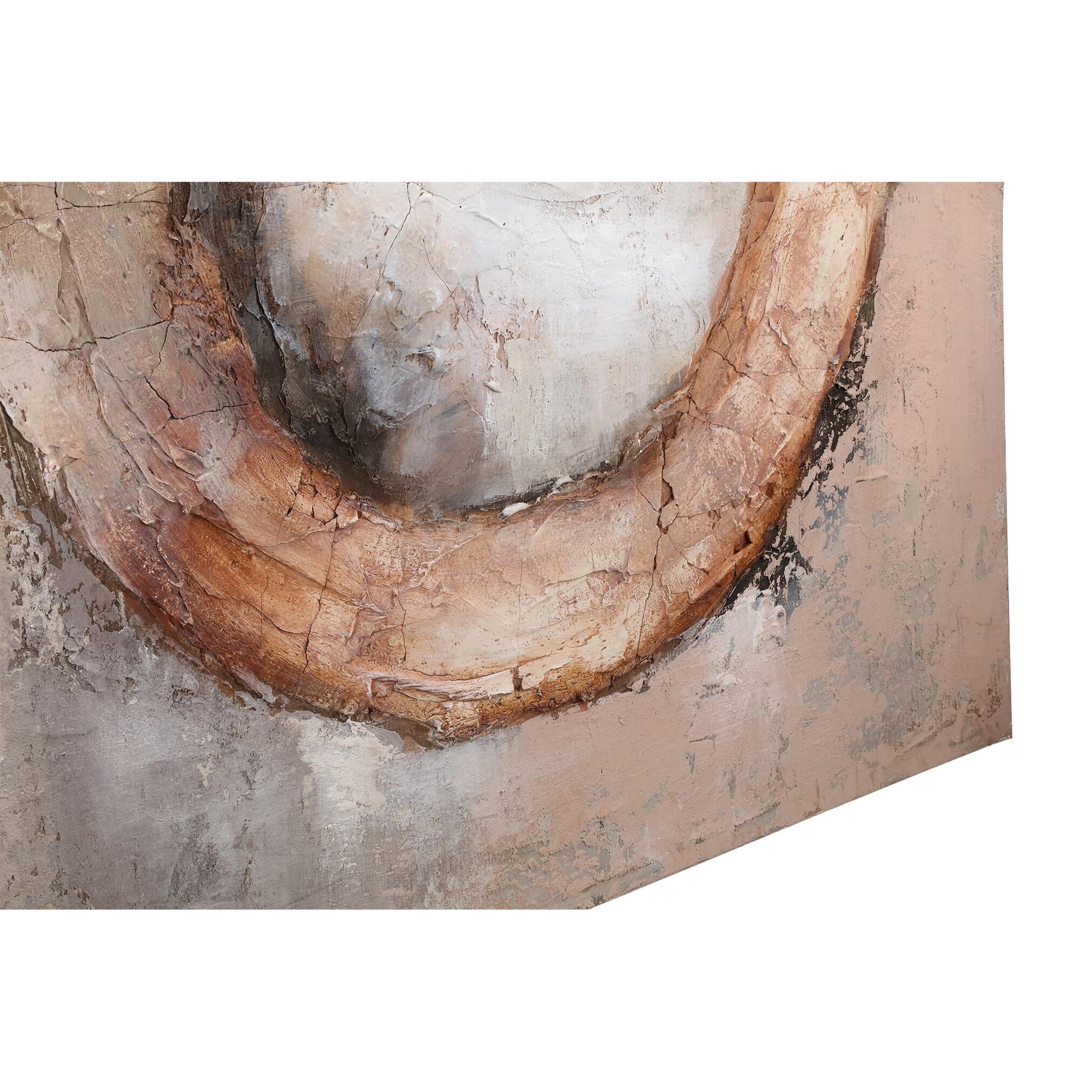 Arianna Ring - 120x4x120 cm - Canvas - Bruin PTMD