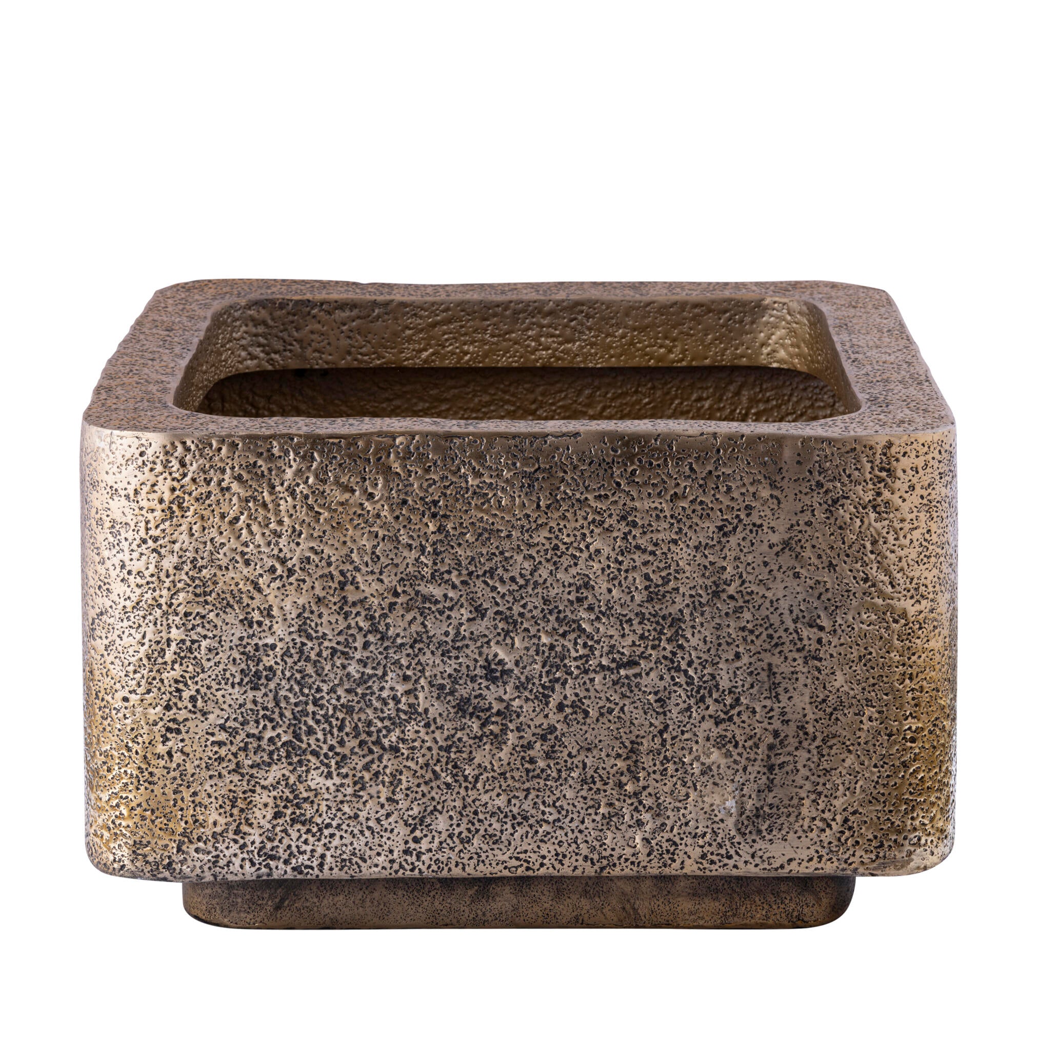 Indira Gold Alu Sheet Pot Low Square SV2 PTMD