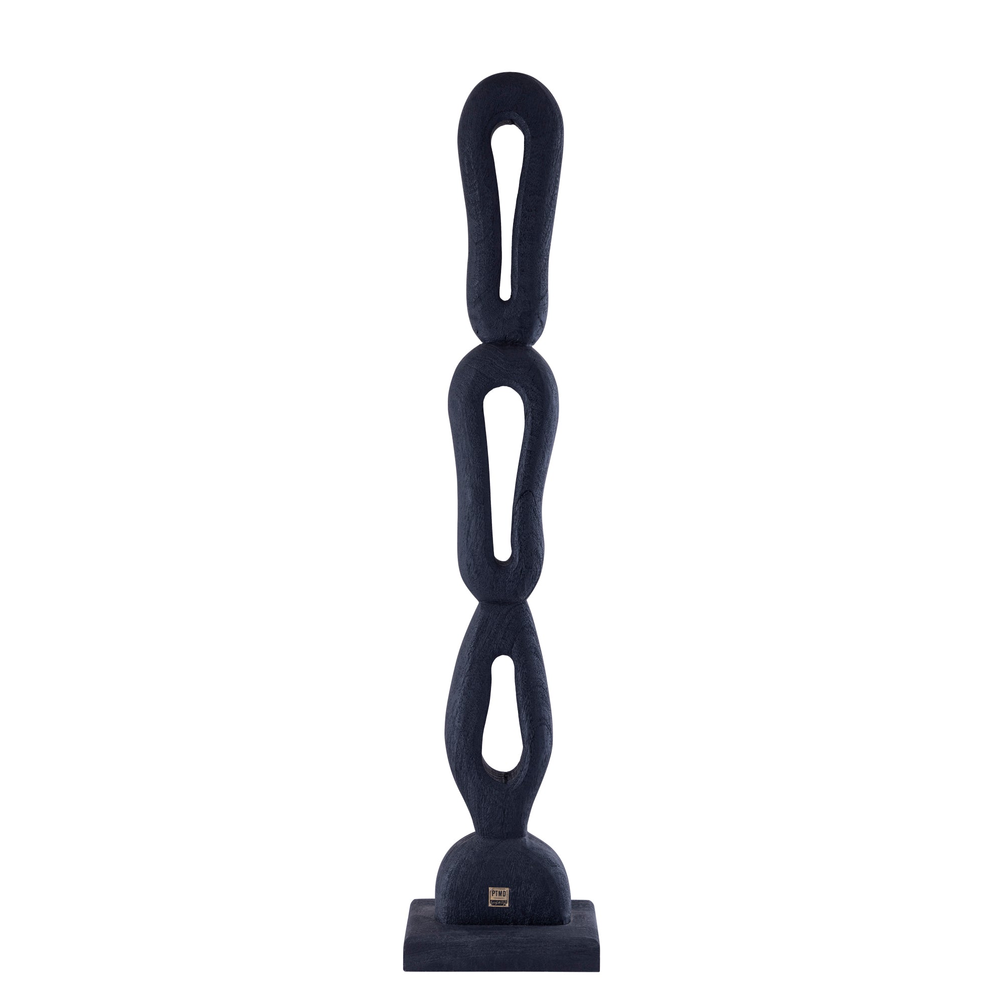 Rhyce Black mango wood statue open figure L PTMD