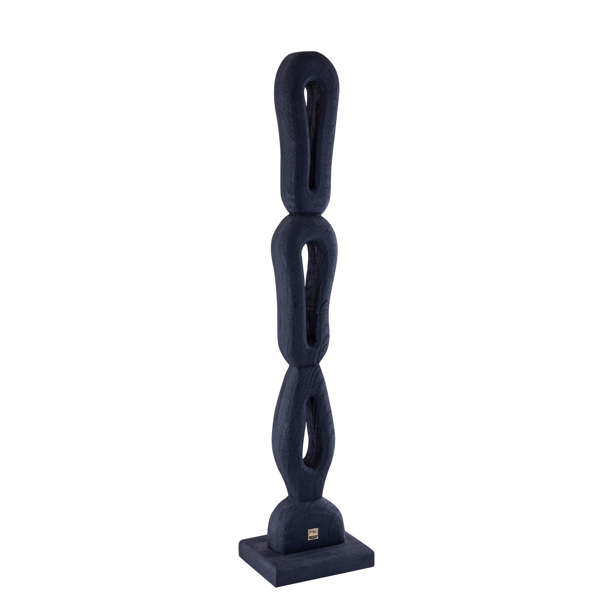 Rhyce Black mango wood statue open figure L PTMD
