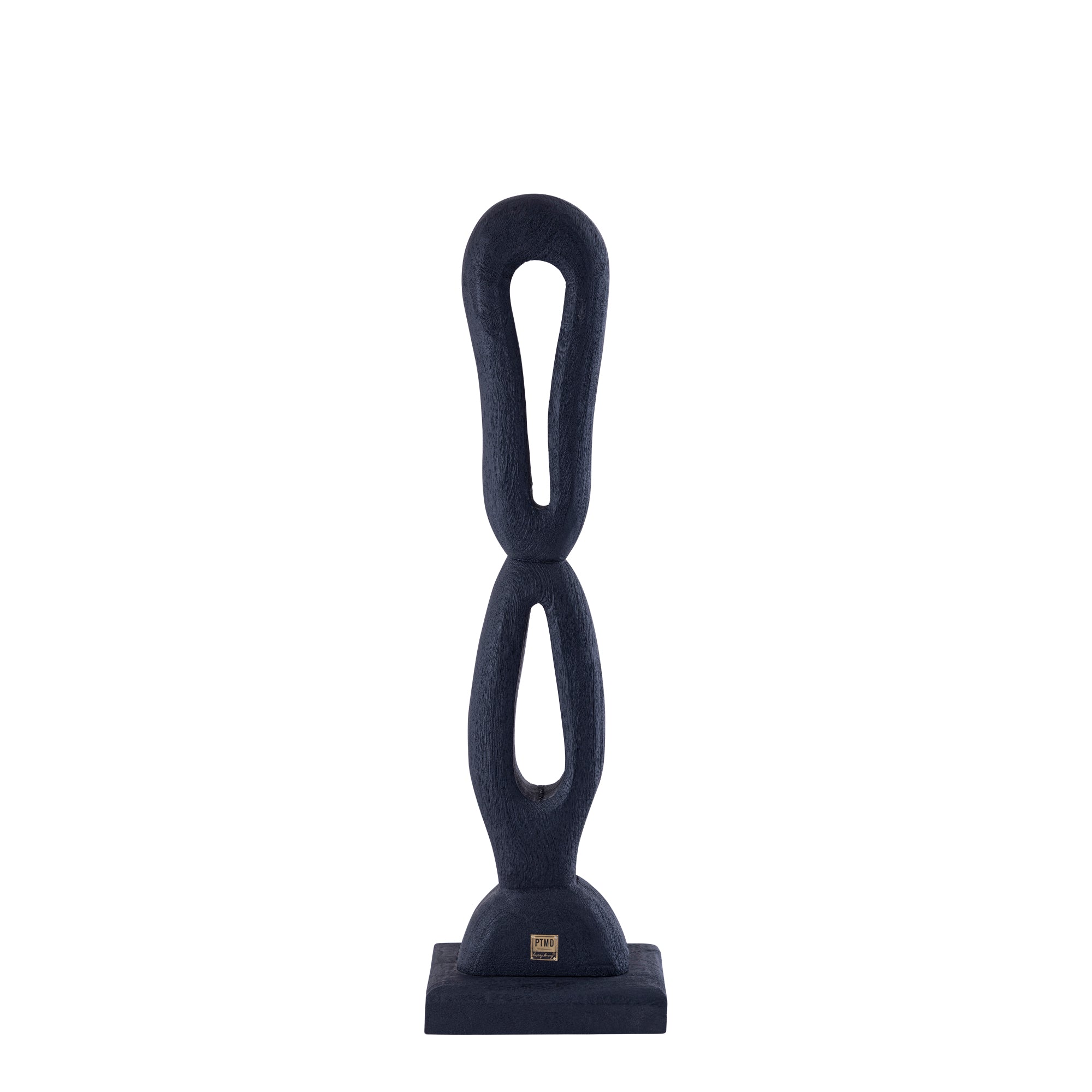 Rhyce Black mango wood statue open figure S PTMD