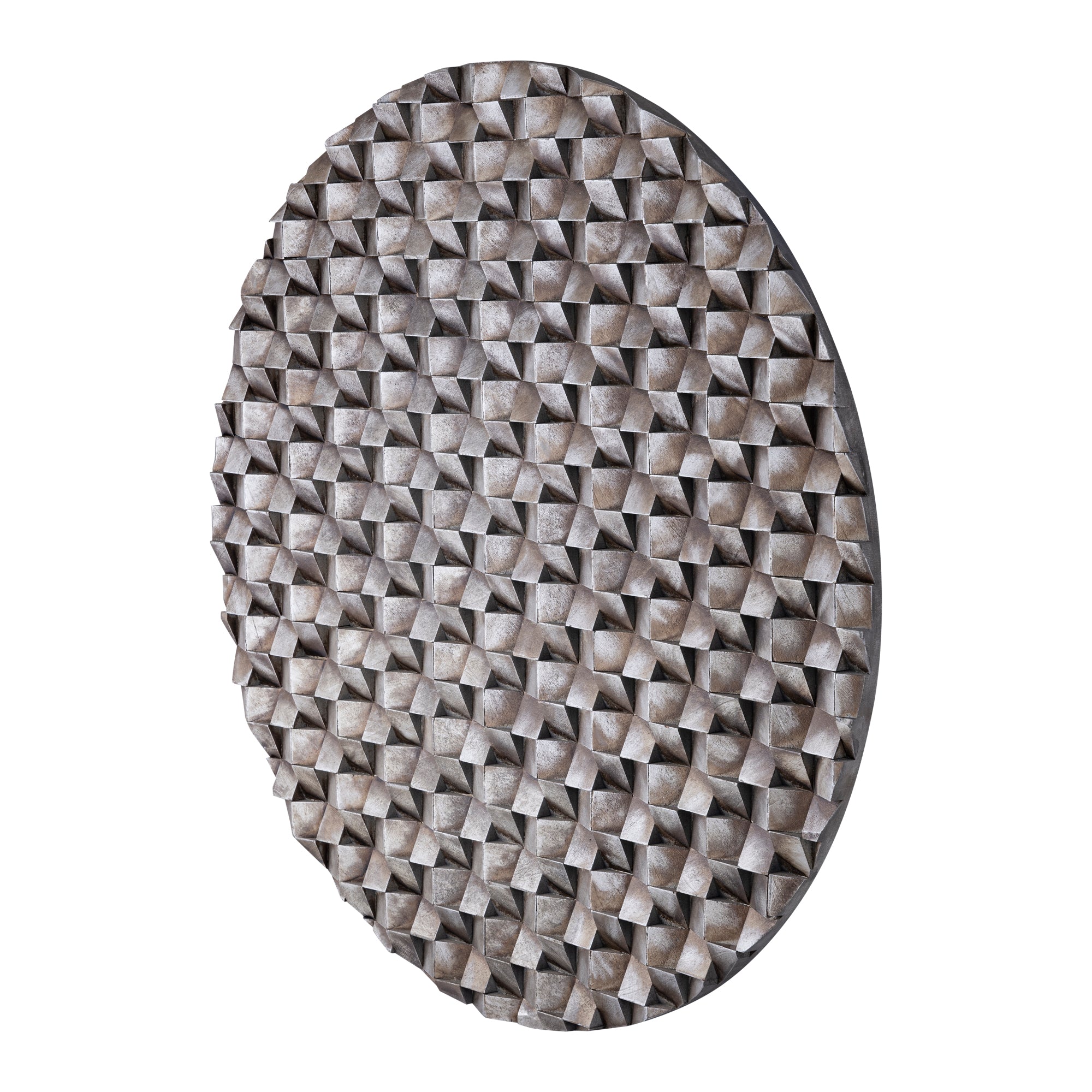 Wandpaneel Zoaya Bronze 3D Rond Large Ø120cm PTMD