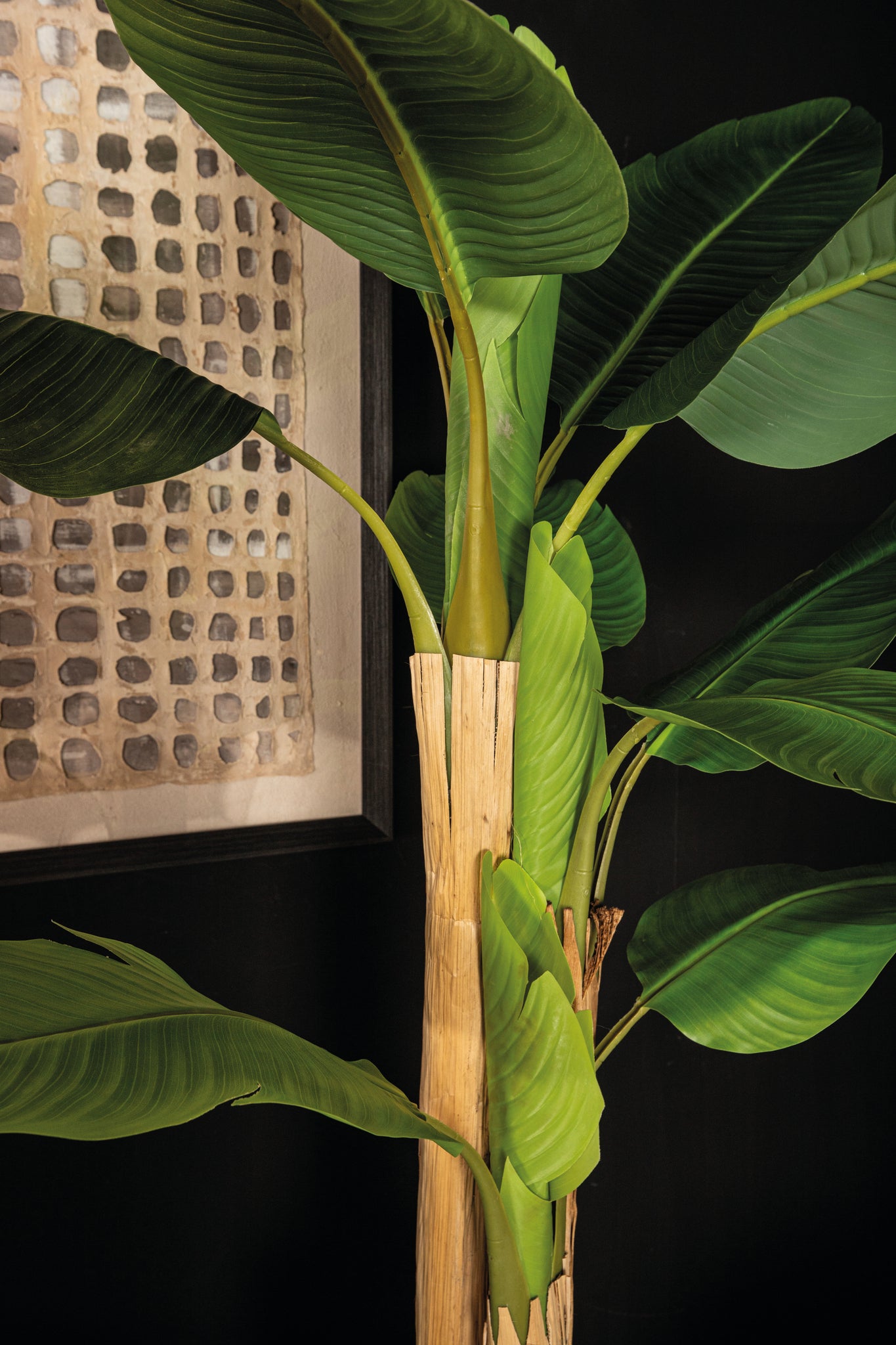 Tree Green PE Real Touch Banana Tree S 110x108x155cm PTMD
