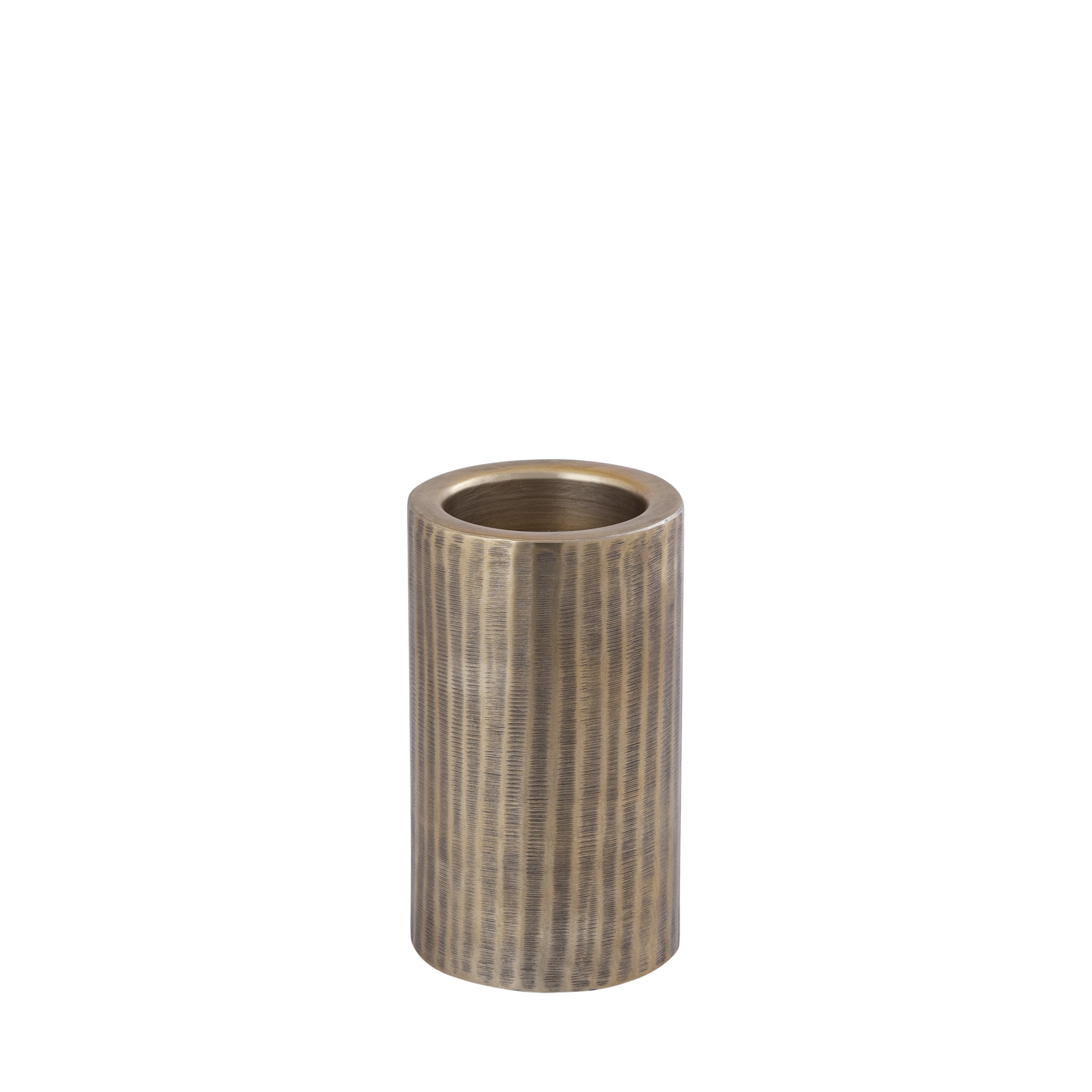 Jowad Antique Gold alu sheet Kandelaar rib S PTMD