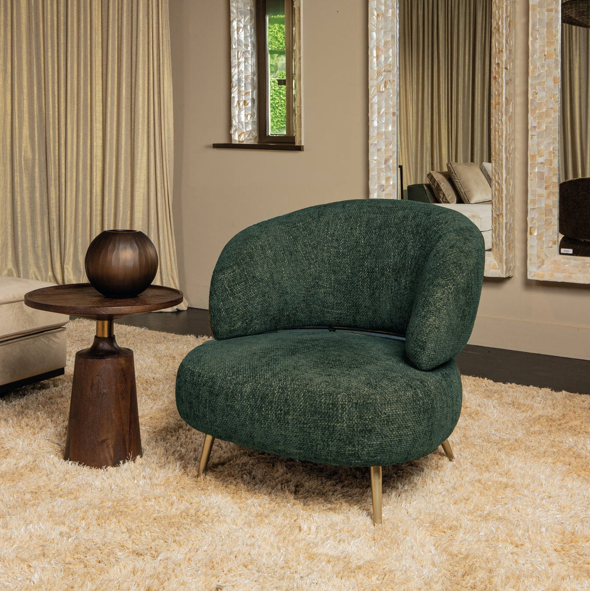 Franklyn Fauteuil Olive Sic Legacy 10 PTMD