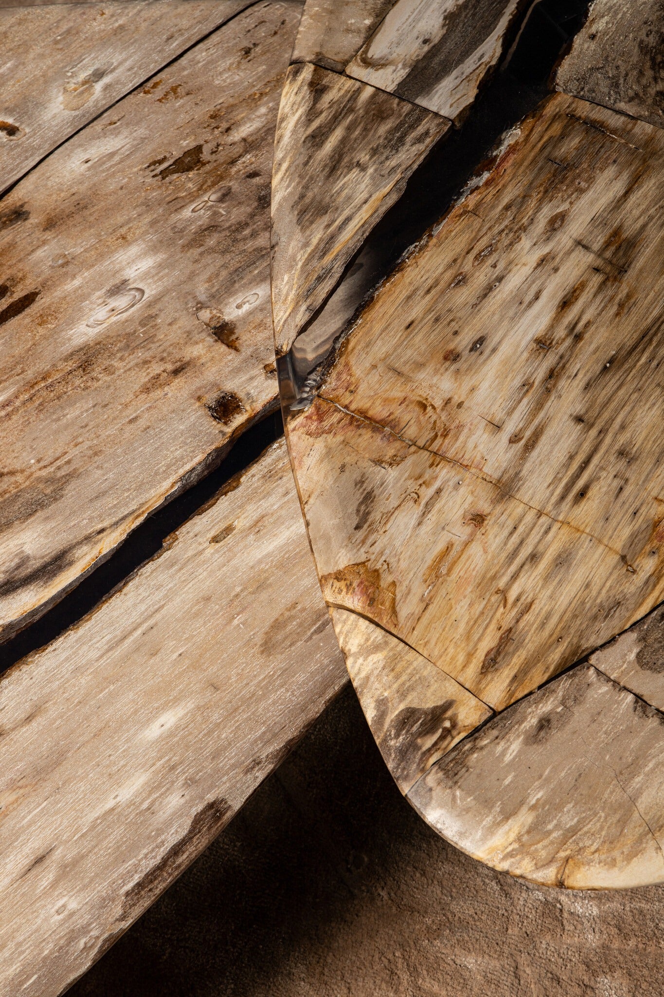Salontafel Deeba Petrified wood 95 PTMD