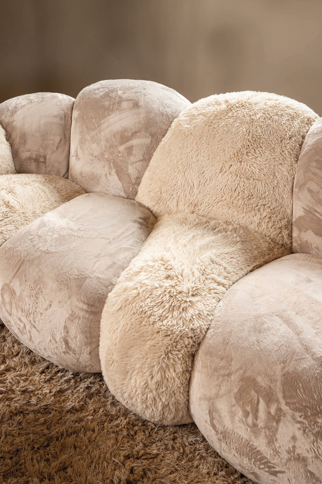 Curvae Sofa Lush Beige PTMD