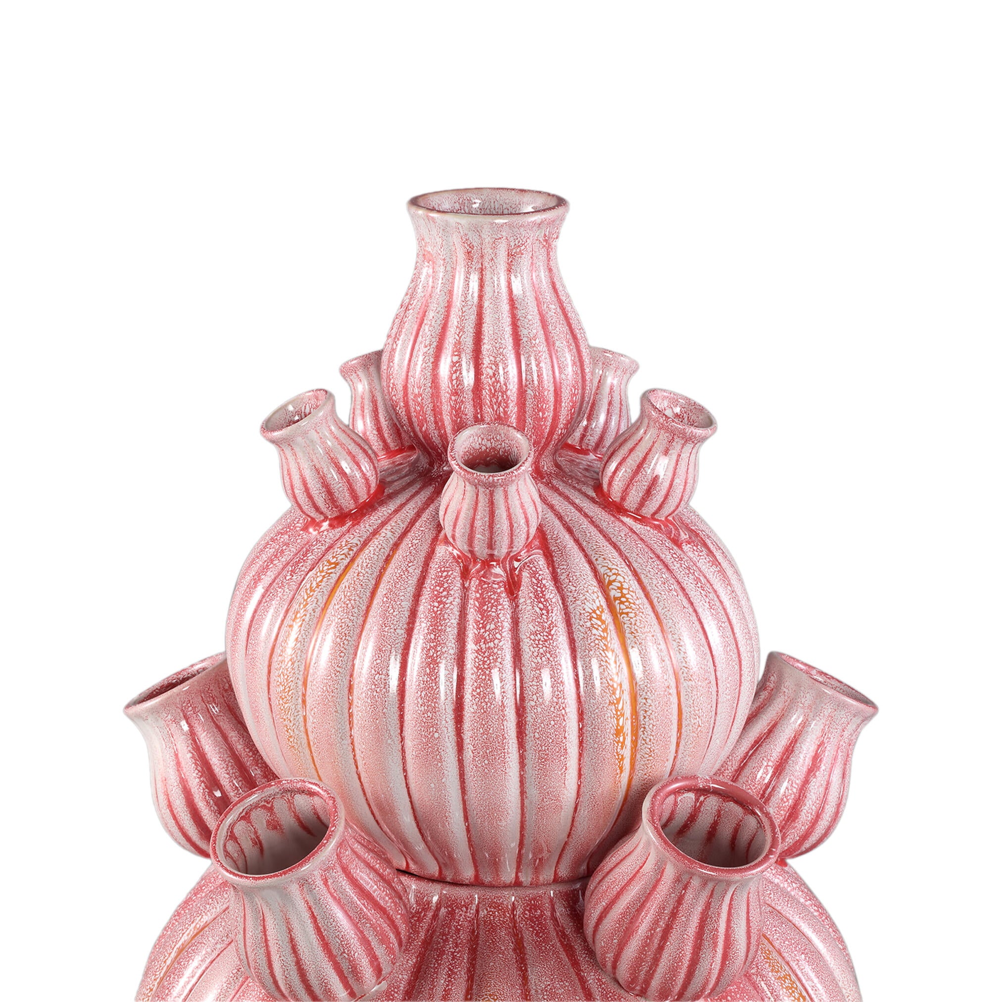 Nolou Roze Tulpenvaas keramiek Large PTMD