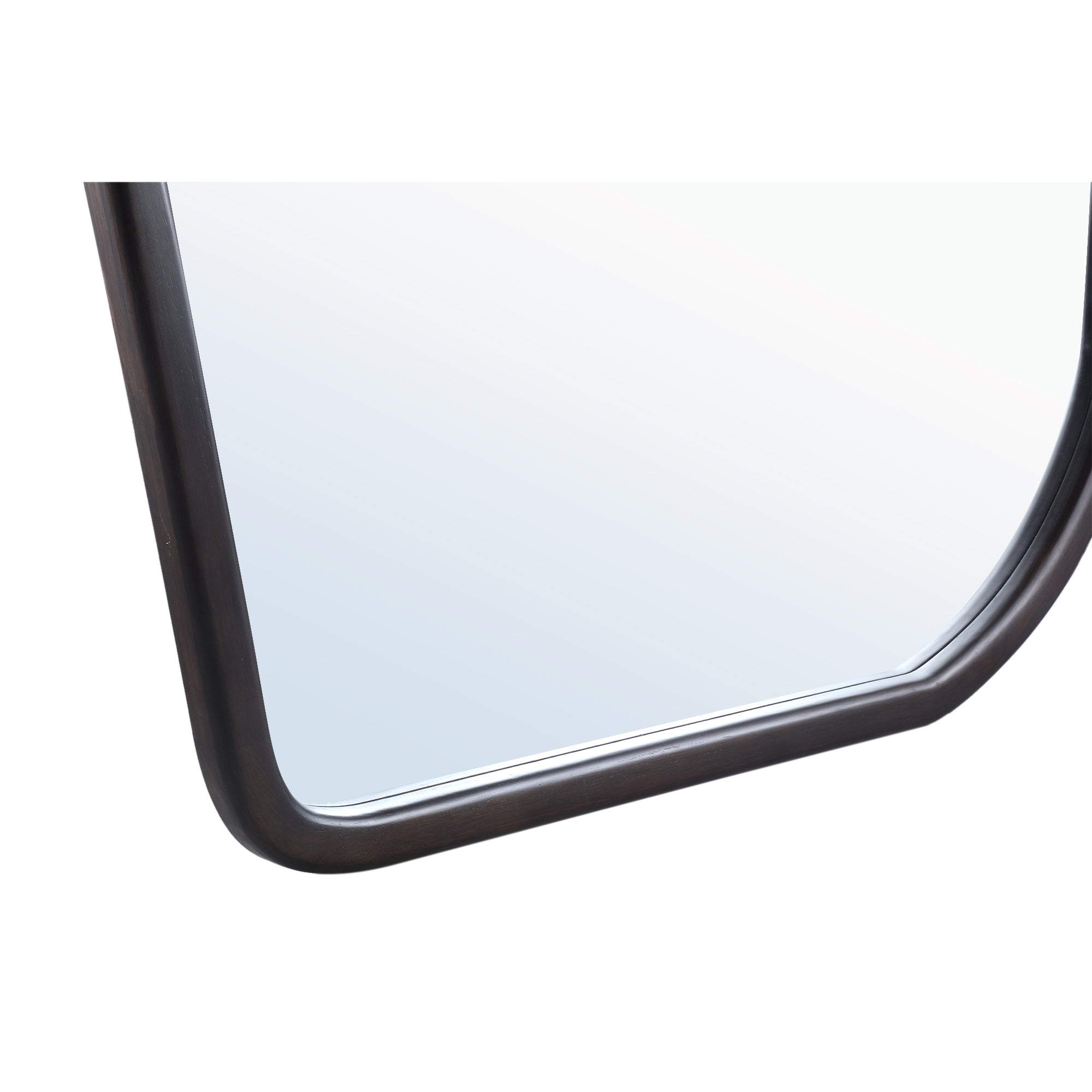 Spiegel Denholm Brown Solid Wood Big Organic 120x4x172cm PTMD