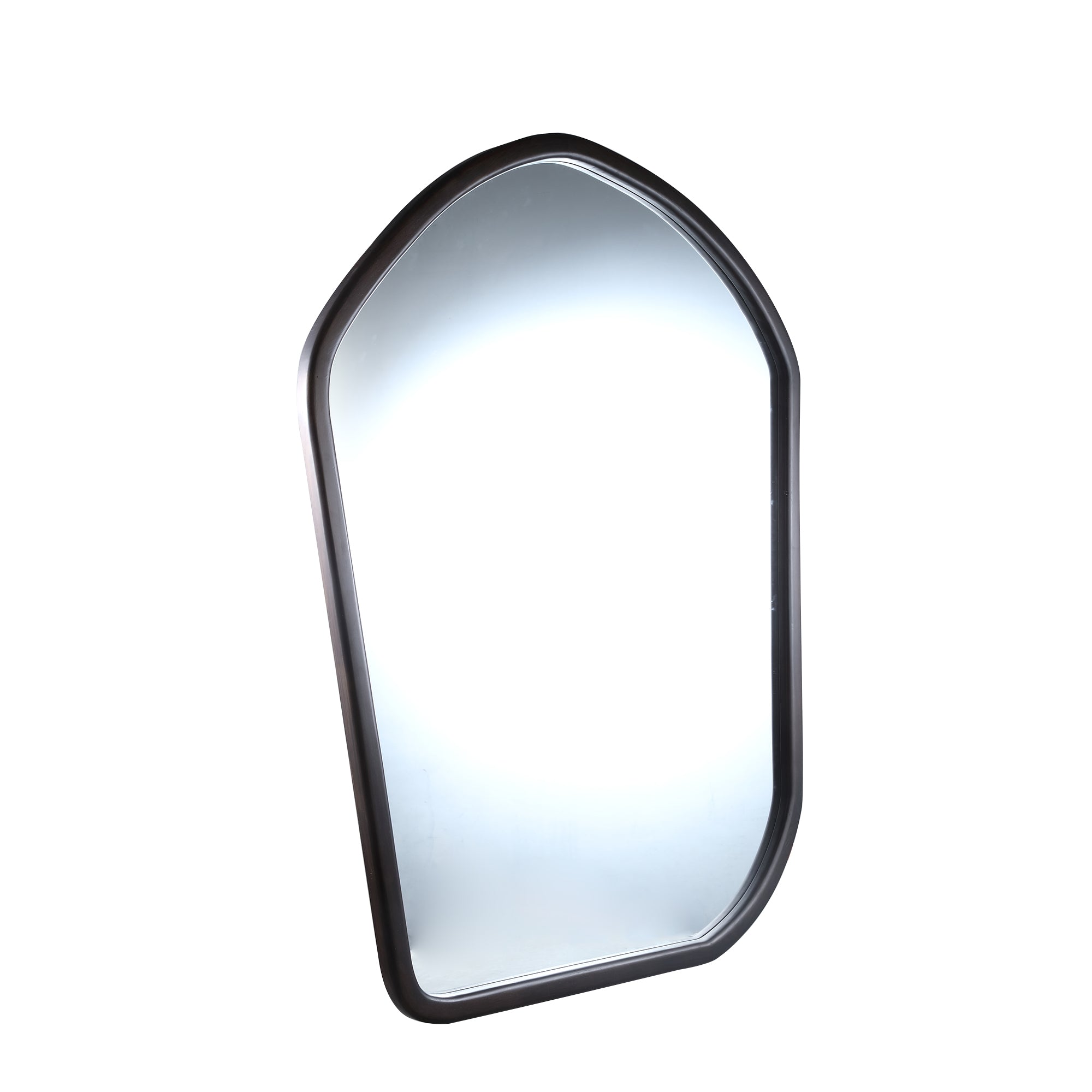 Spiegel Denholm Brown Solid Wood Big Organic 120x4x172cm PTMD